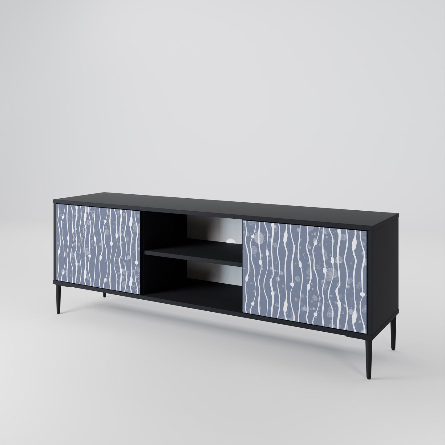 GRAPHITE RAIN Έπιπλο τηλεόρασης 2-θυρών