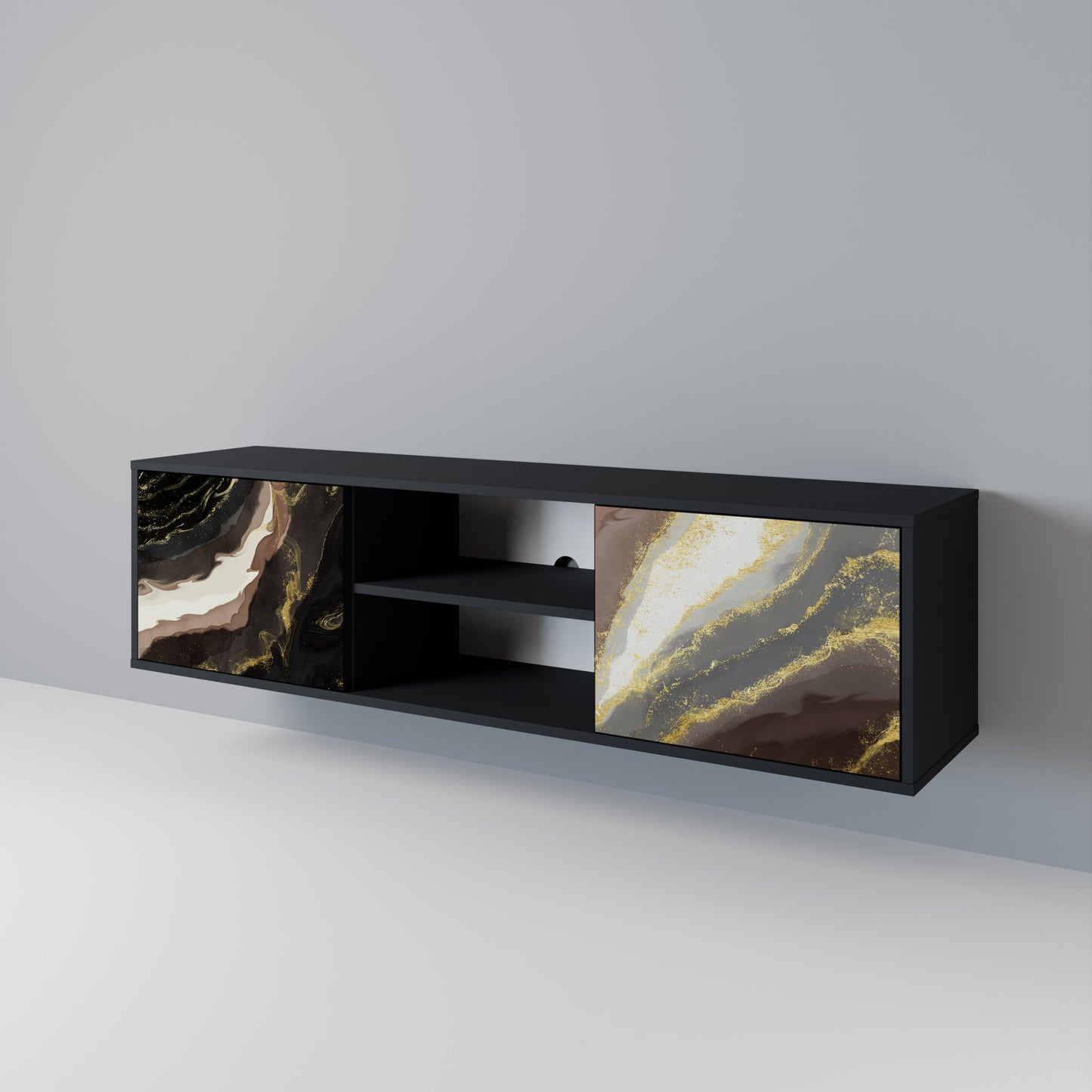 GOLD DUST 2-Door TV Cabinet