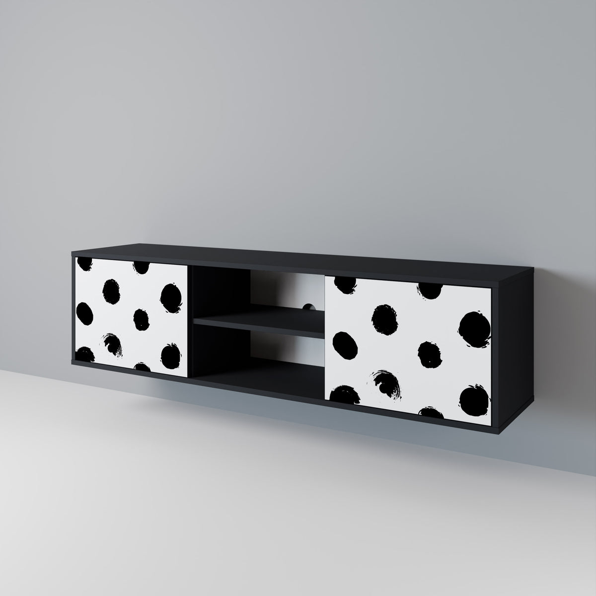 SLIPPING MINUTES Έπιπλο τηλεόρασης 2-θυρών