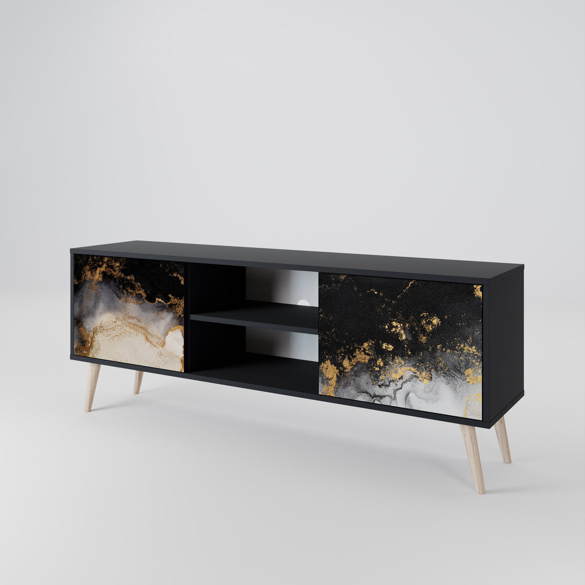 MARBLE OF TOMMORROW Έπιπλο τηλεόρασης 2-θυρών