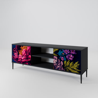 BLOOMING ELEGANCE 2-Door TV Cabinet