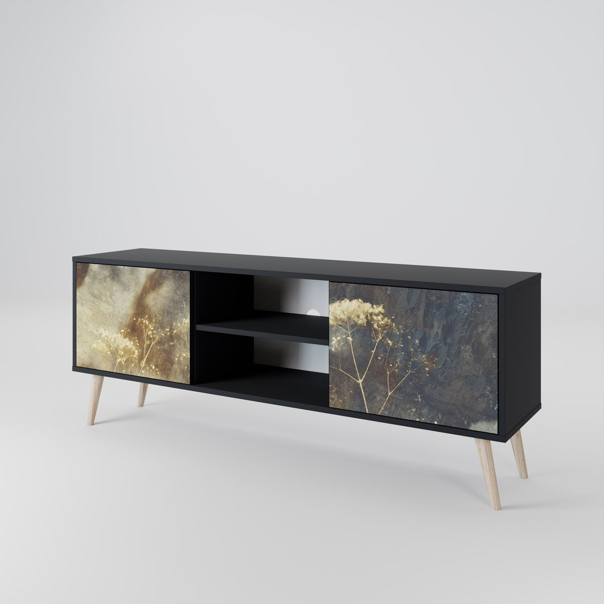 GENTLE POWER Έπιπλο τηλεόρασης 2-θυρών