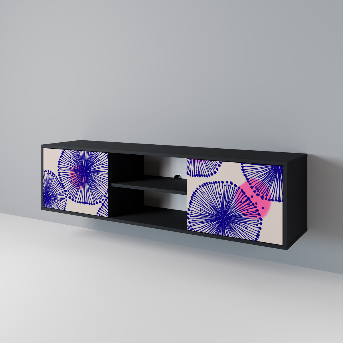 MAGIC NATURE Έπιπλο τηλεόρασης 2-θυρών