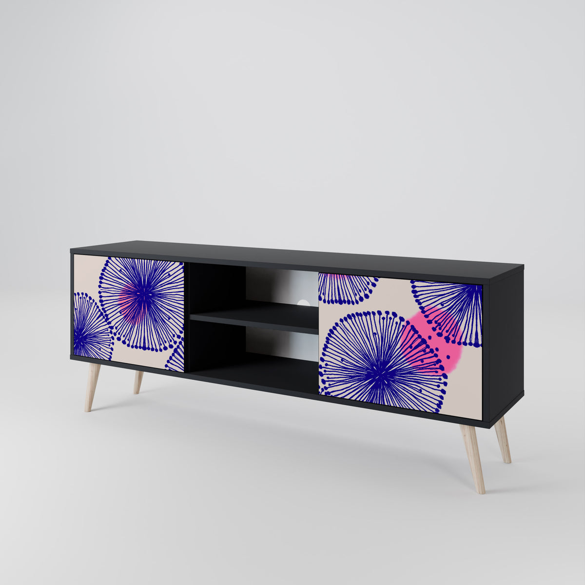 MAGIC NATURE Έπιπλο τηλεόρασης 2-θυρών