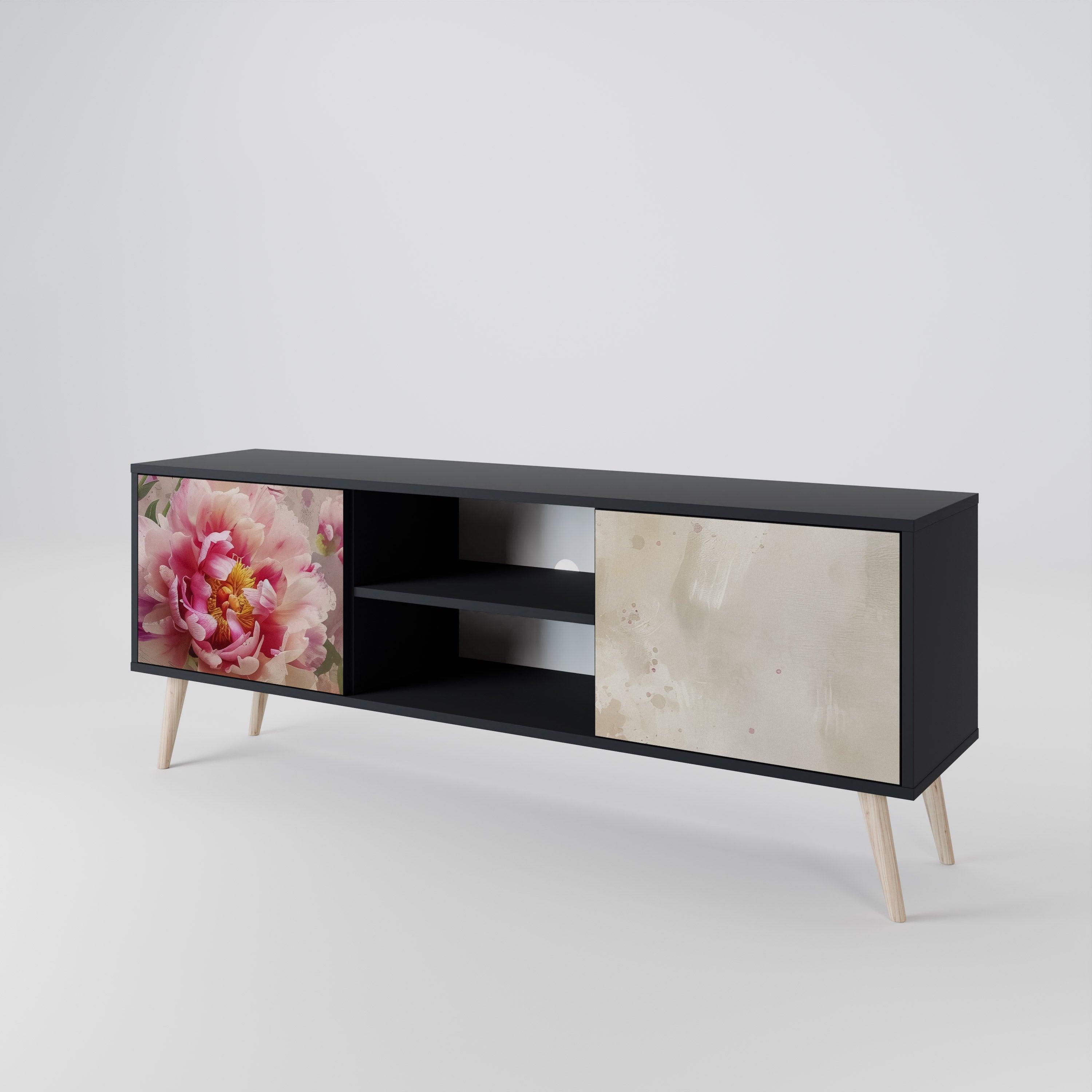 PEONY WHISPER 2-Door TV Cabinet