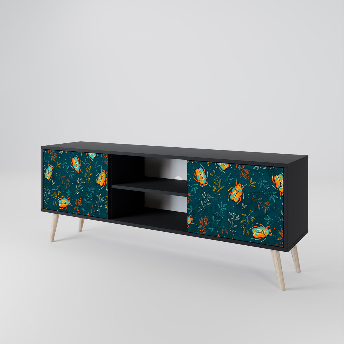 AUTUMN INSECTS Έπιπλο τηλεόρασης 2-θυρών