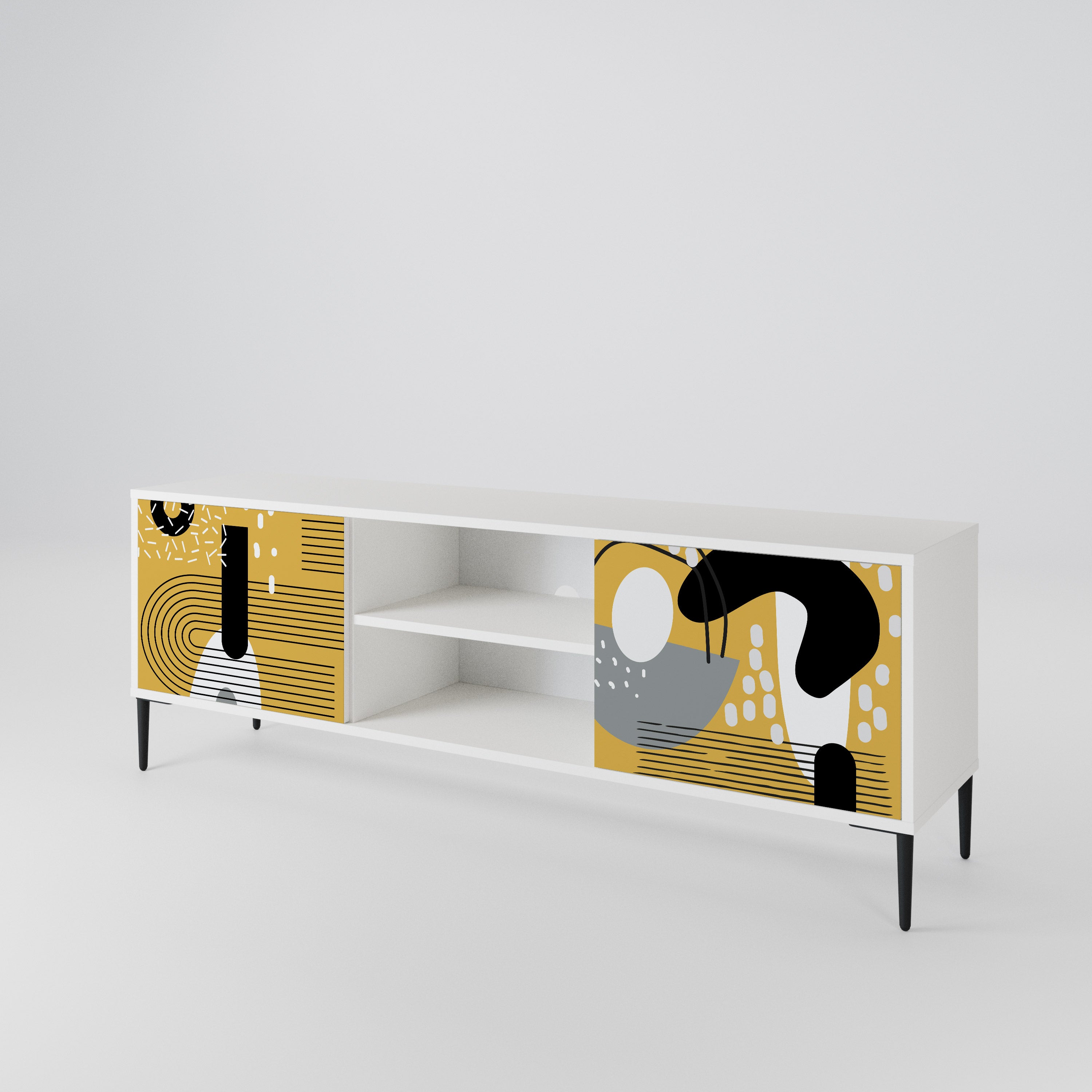 SHAPESHIFT SYMPHONY 2-Door TV Cabinet