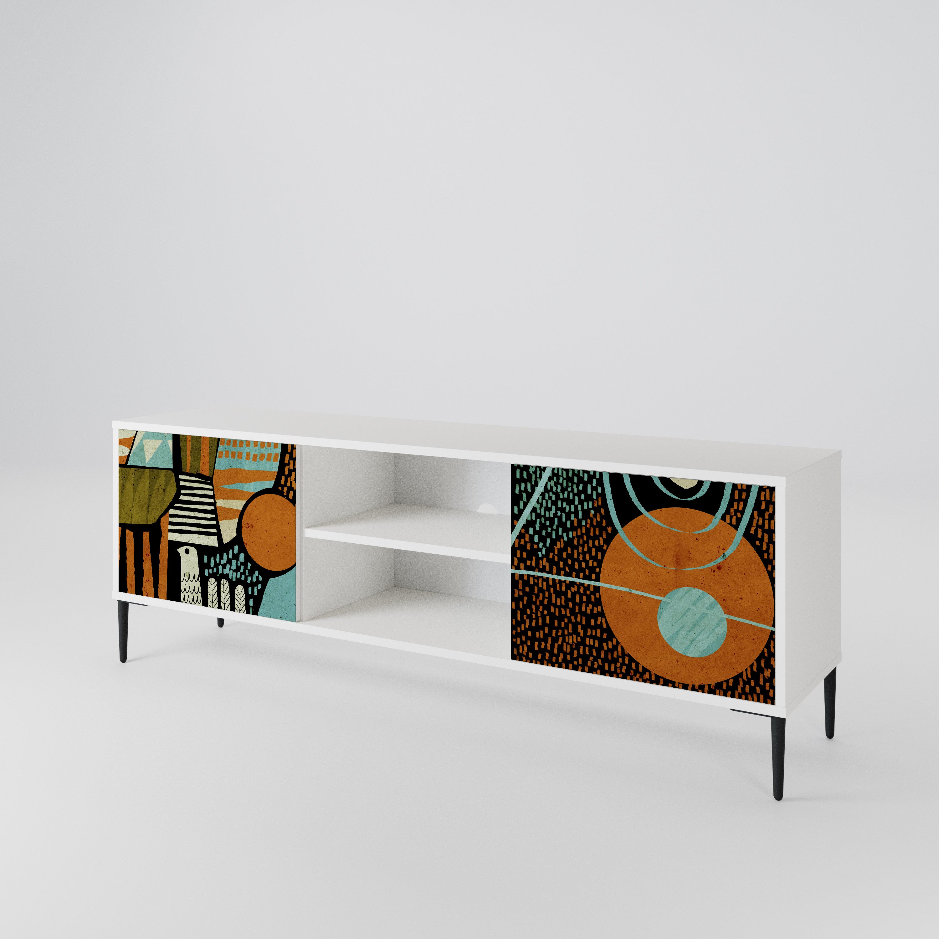 GEODE GLIMMER 2-Door TV Cabinet