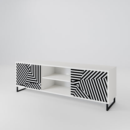 ILLUSIONARY LATTICE Έπιπλο τηλεόρασης 2-θυρών