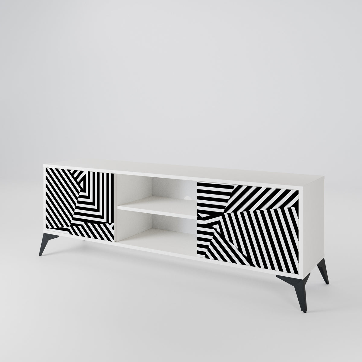 ILLUSIONARY LATTICE Έπιπλο τηλεόρασης 2-θυρών