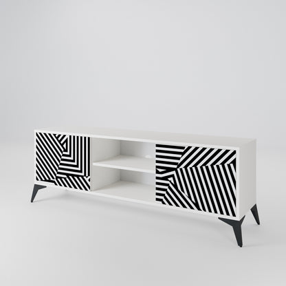 ILLUSIONARY LATTICE Έπιπλο τηλεόρασης 2-θυρών