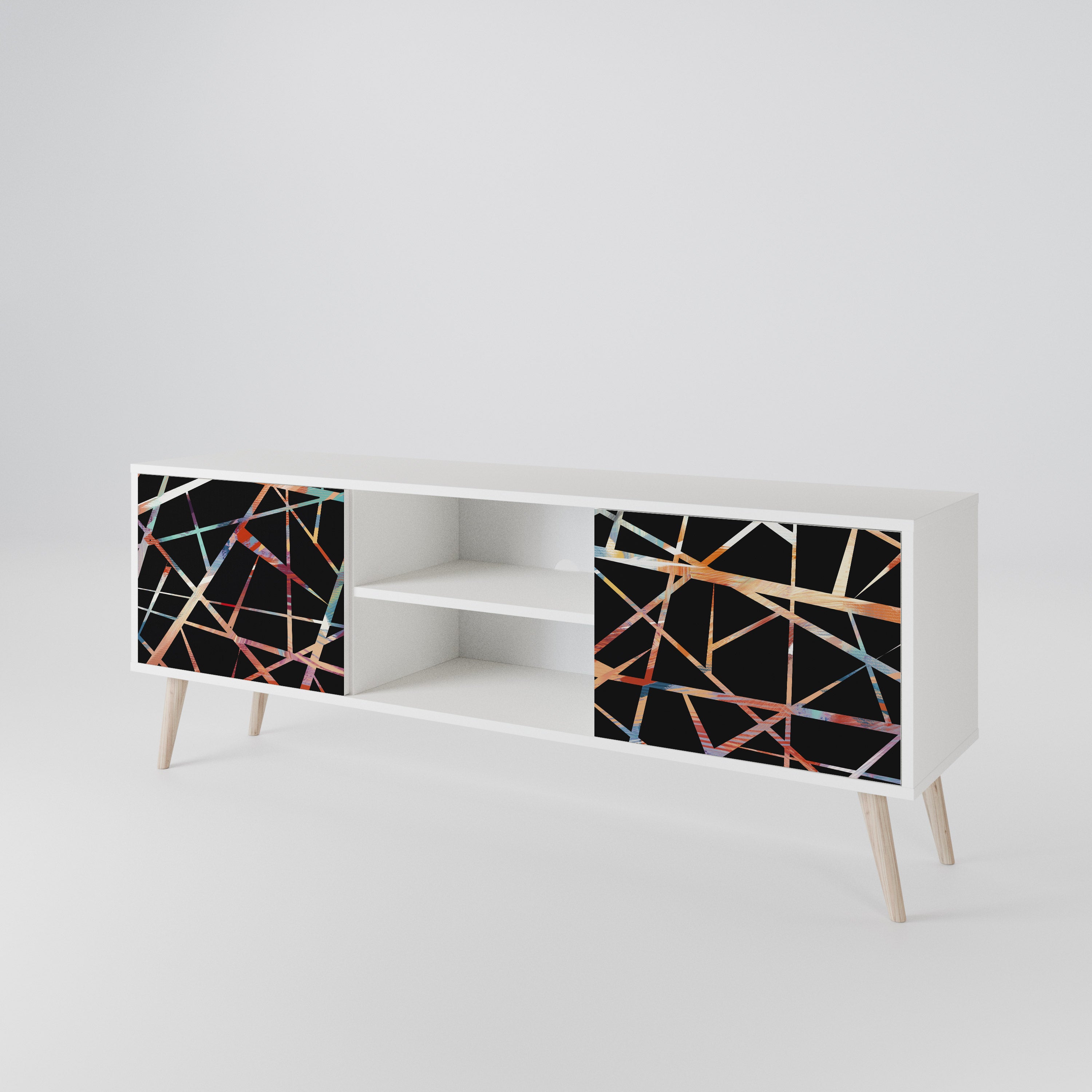 POLYGON VERVE 2-Door TV Cabinet