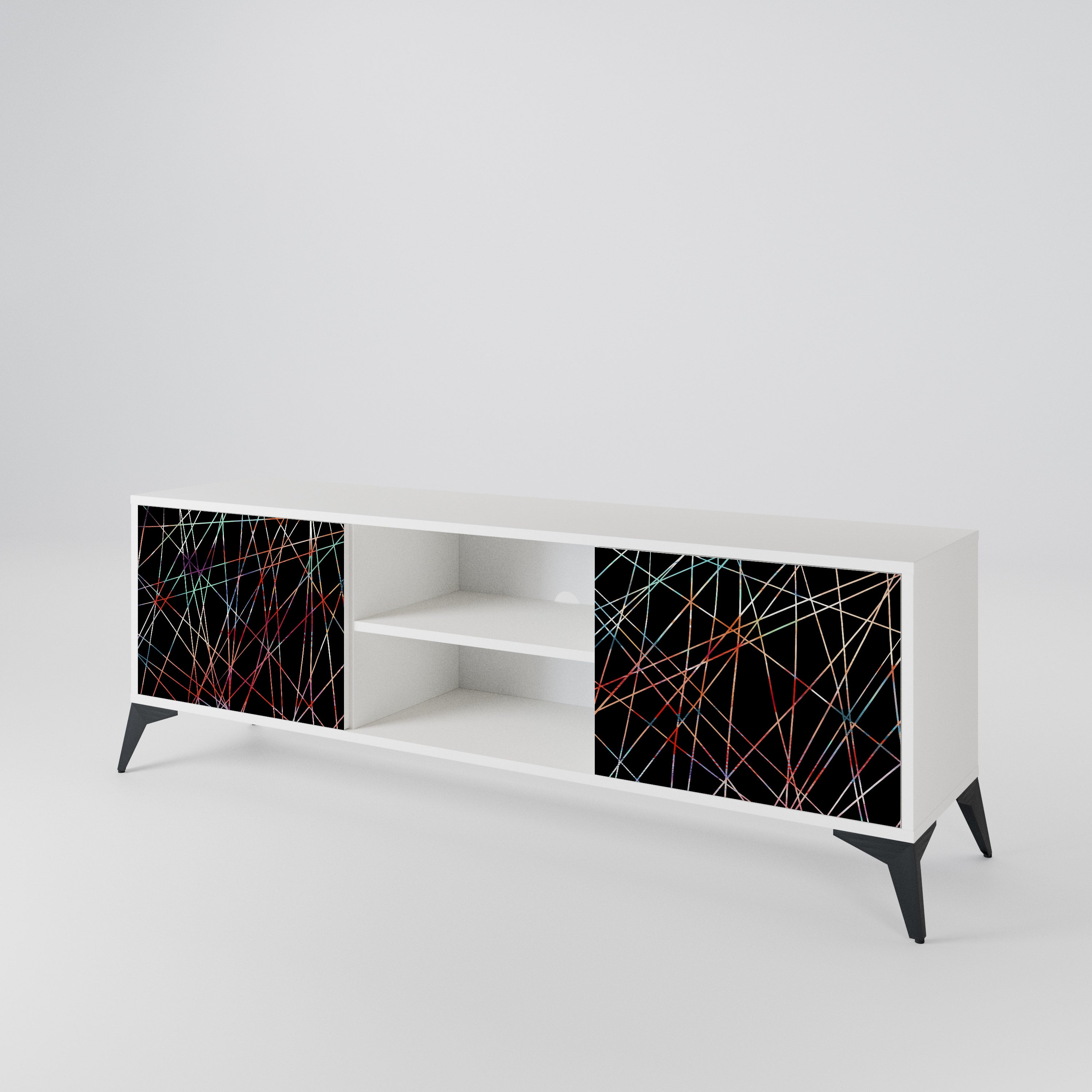 LUMINOUS SNARE 2-Door TV Cabinet