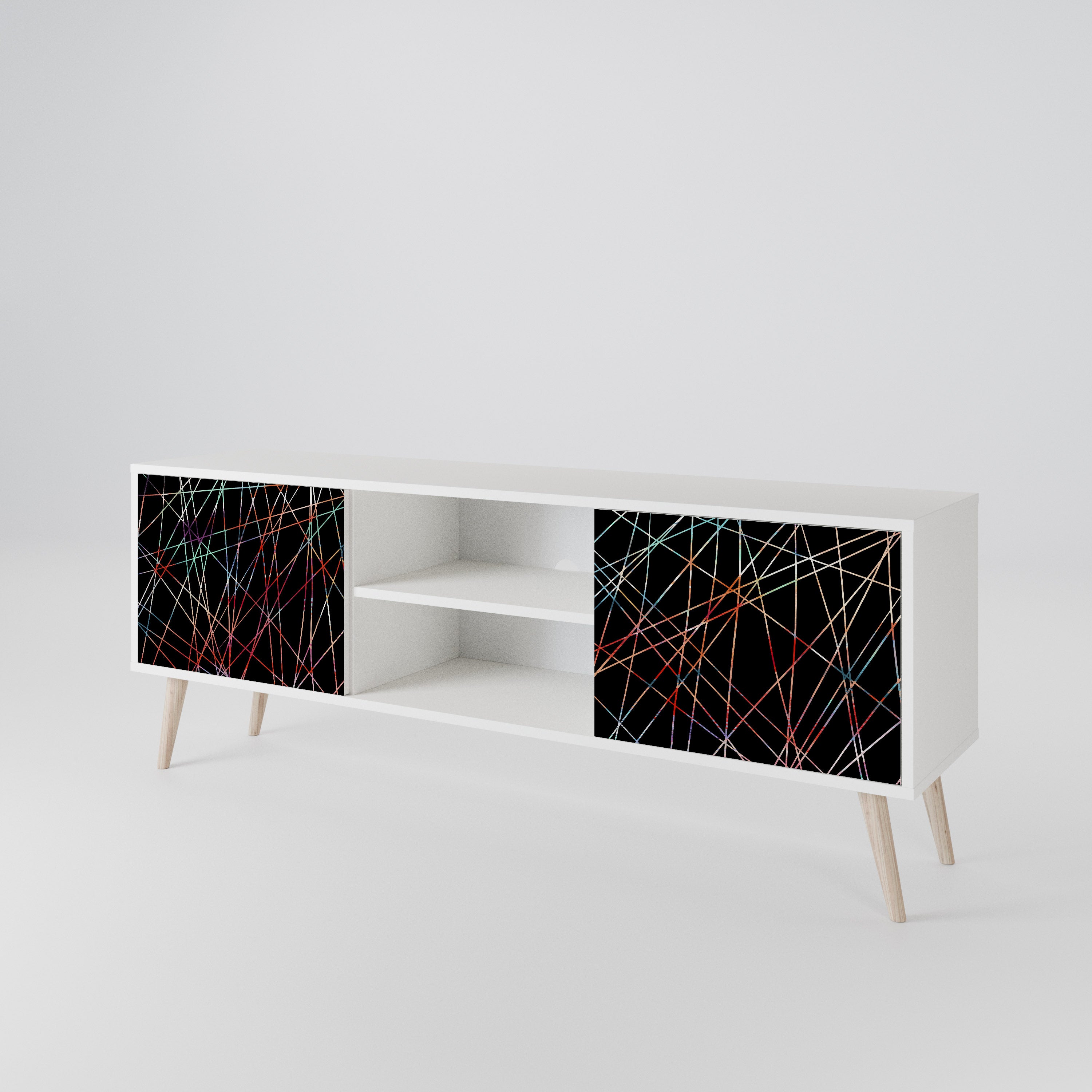 LUMINOUS SNARE 2-Door TV Cabinet