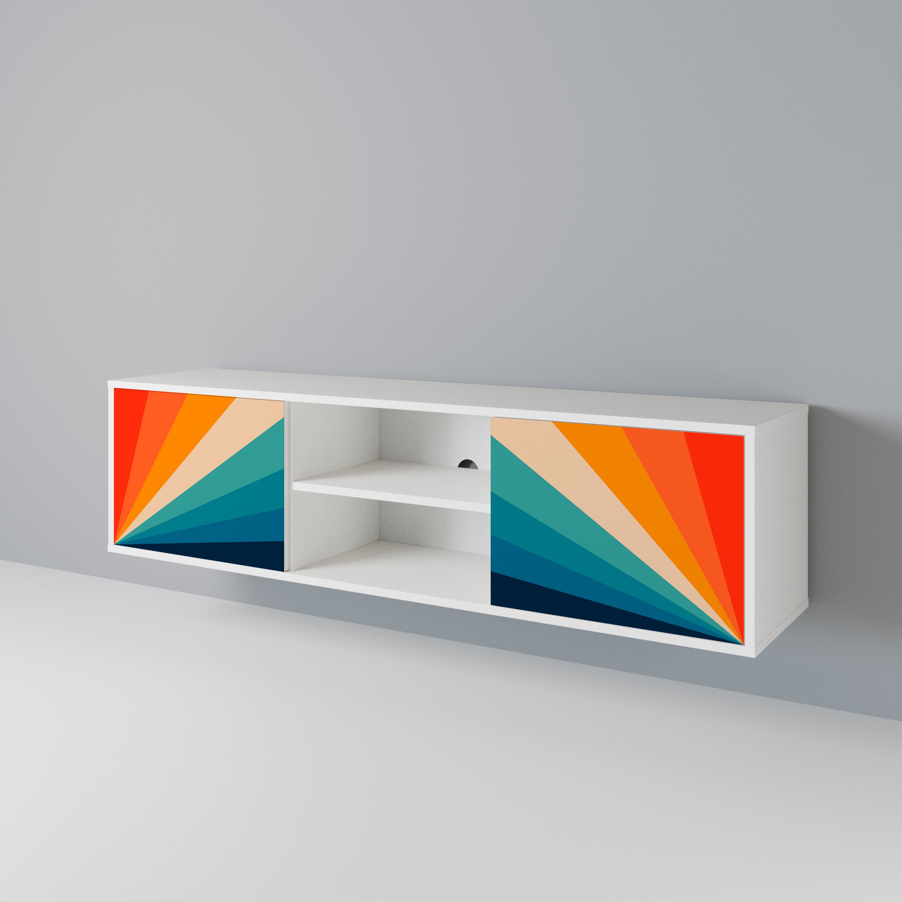 PRISM CONCUSSION 2-Door TV Cabinet
