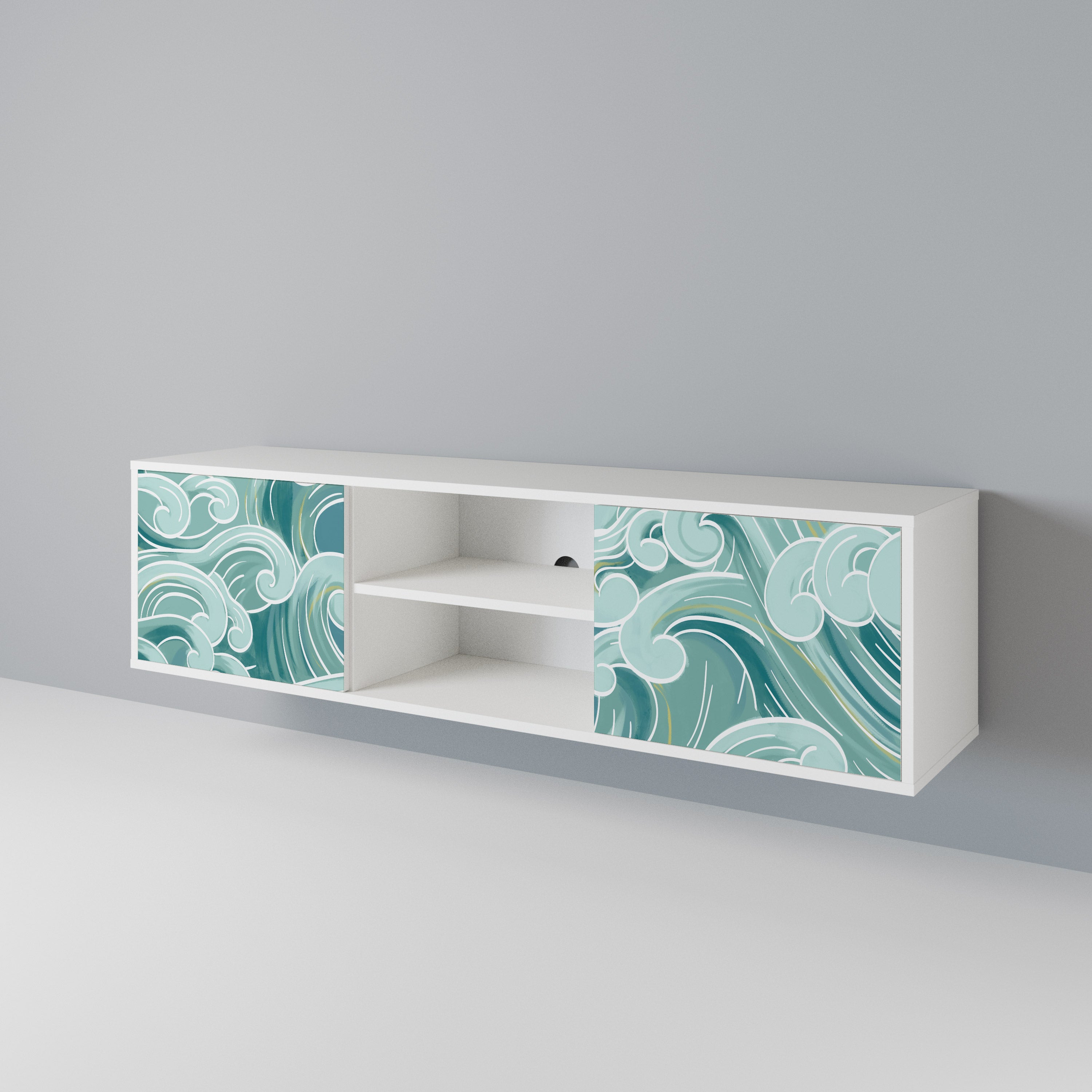 ASIAN SWAY 2-Door TV Cabinet