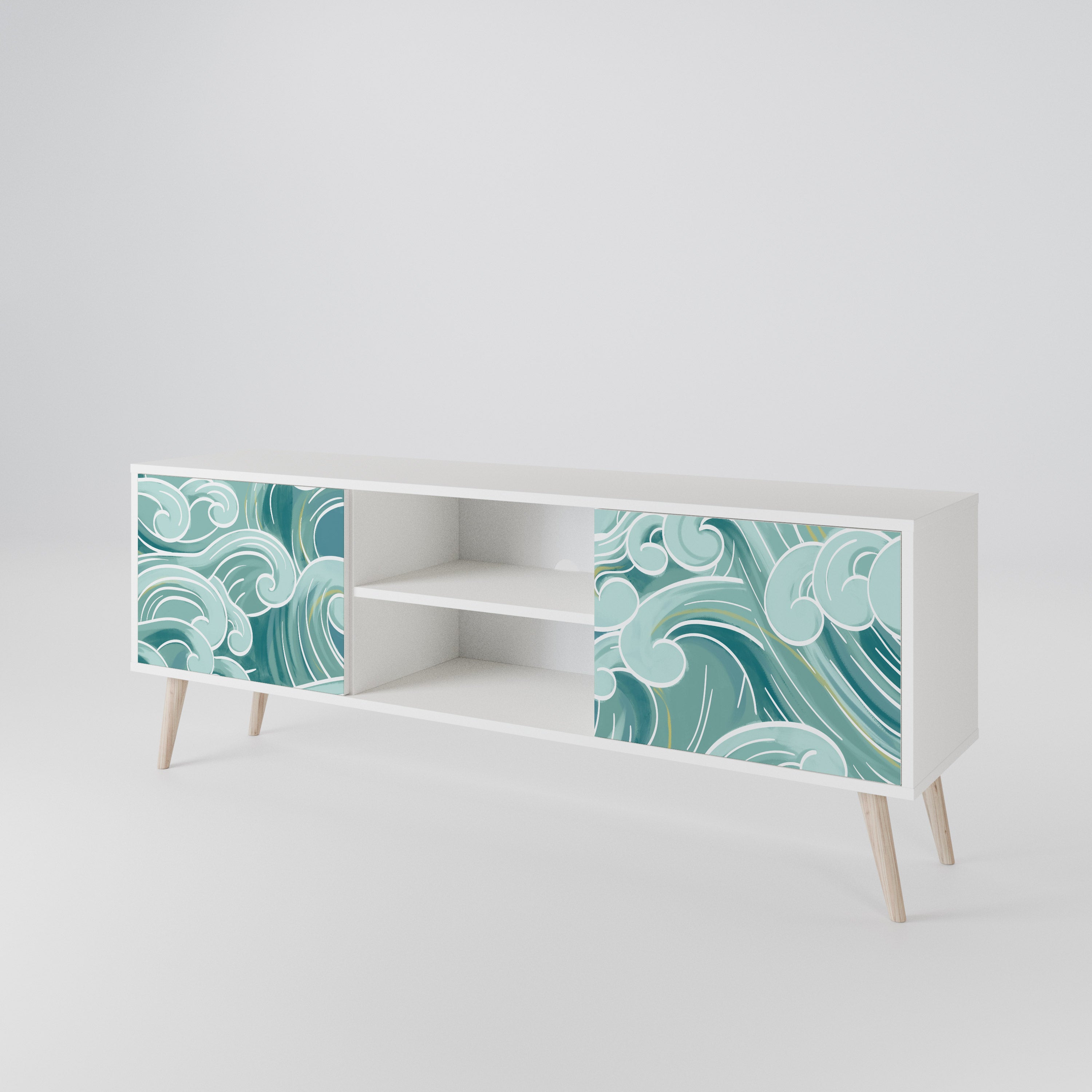 ASIAN SWAY 2-Door TV Cabinet
