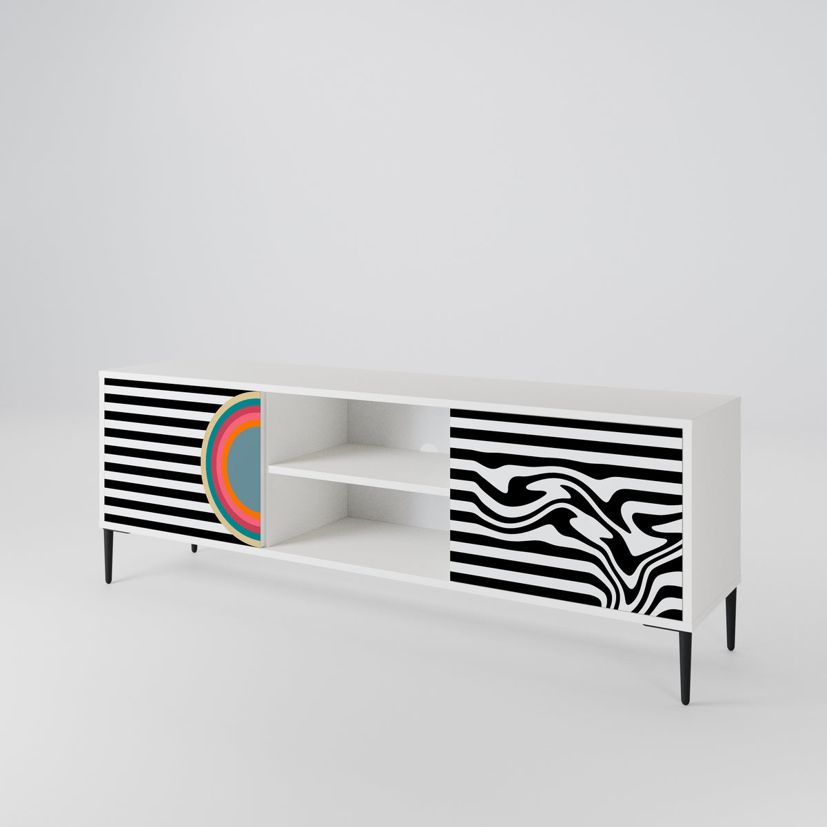 SPECTRA SHOWCASE Έπιπλο τηλεόρασης 2-θυρών