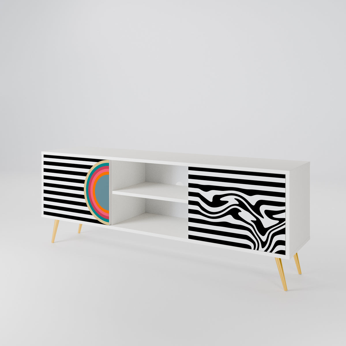 SPECTRA SHOWCASE Έπιπλο τηλεόρασης 2-θυρών