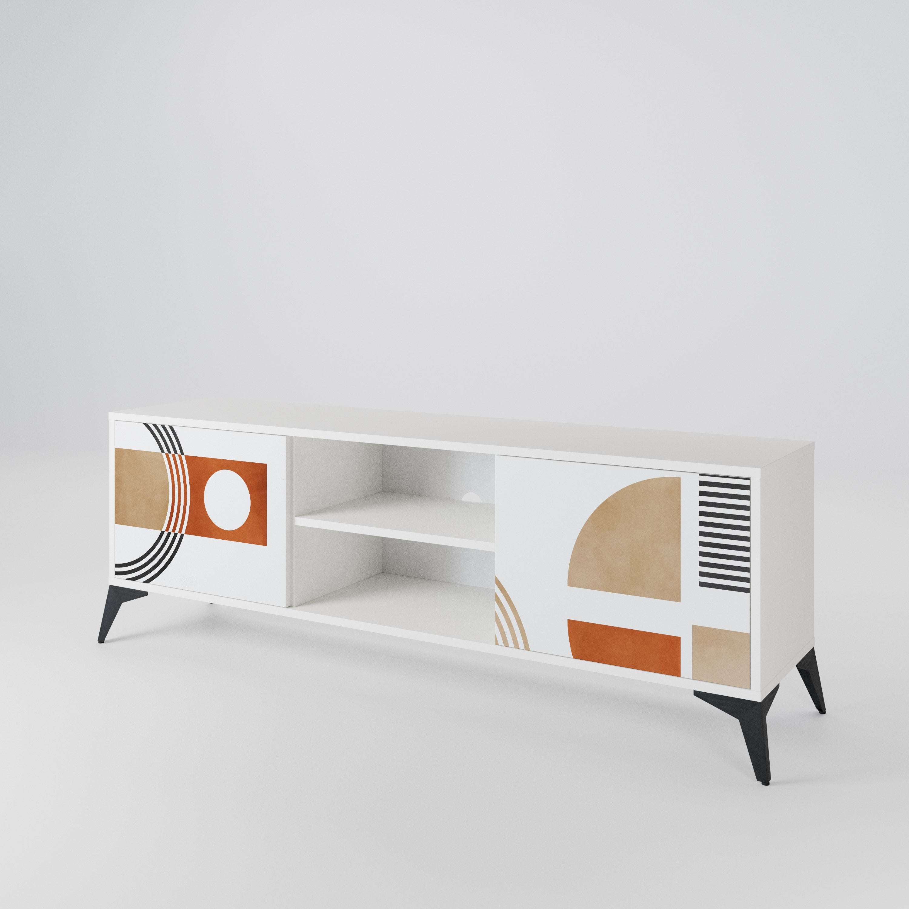 CIRCLE RHYTM 2-Door TV Cabinet