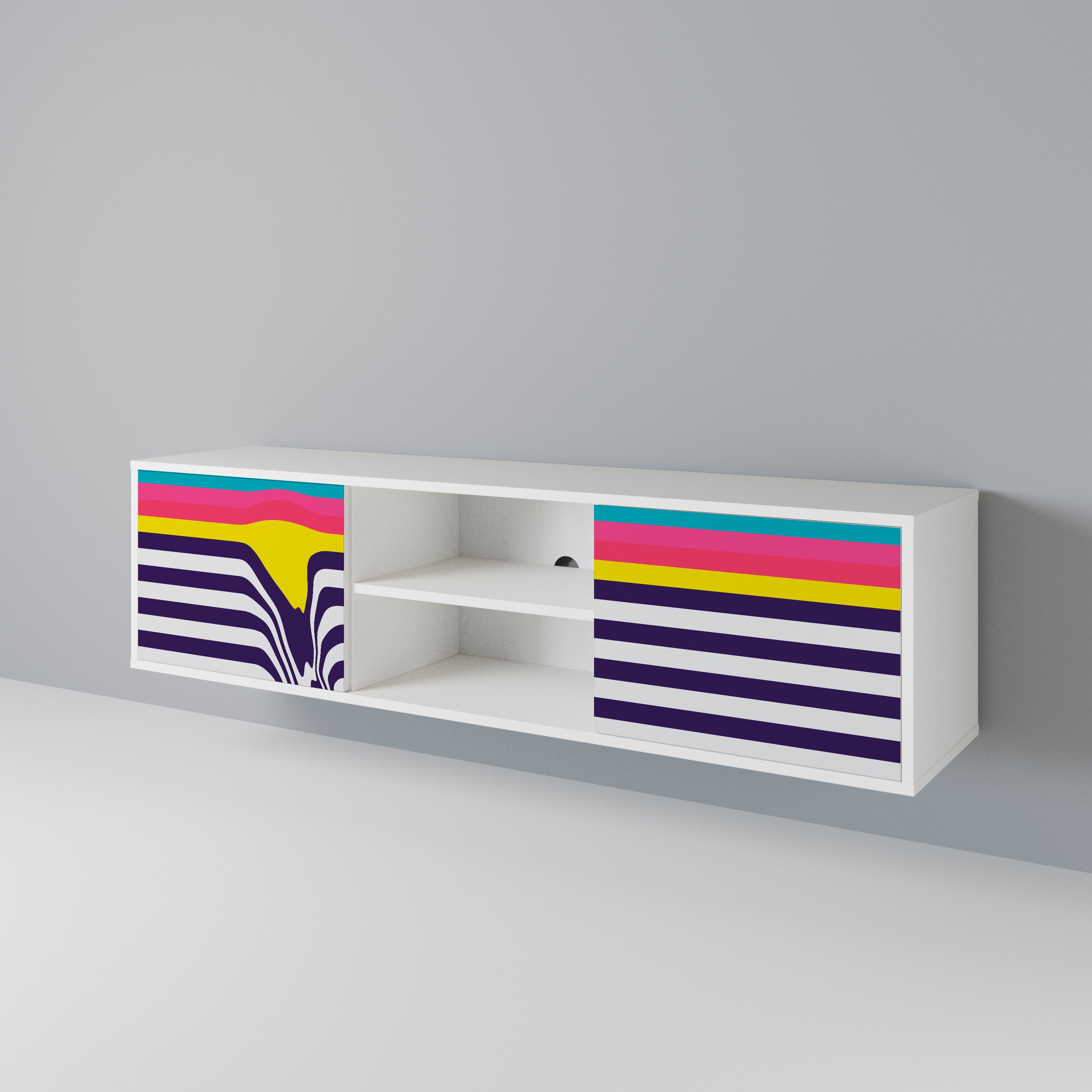 TONE COLLAPSE 2-Door TV Cabinet