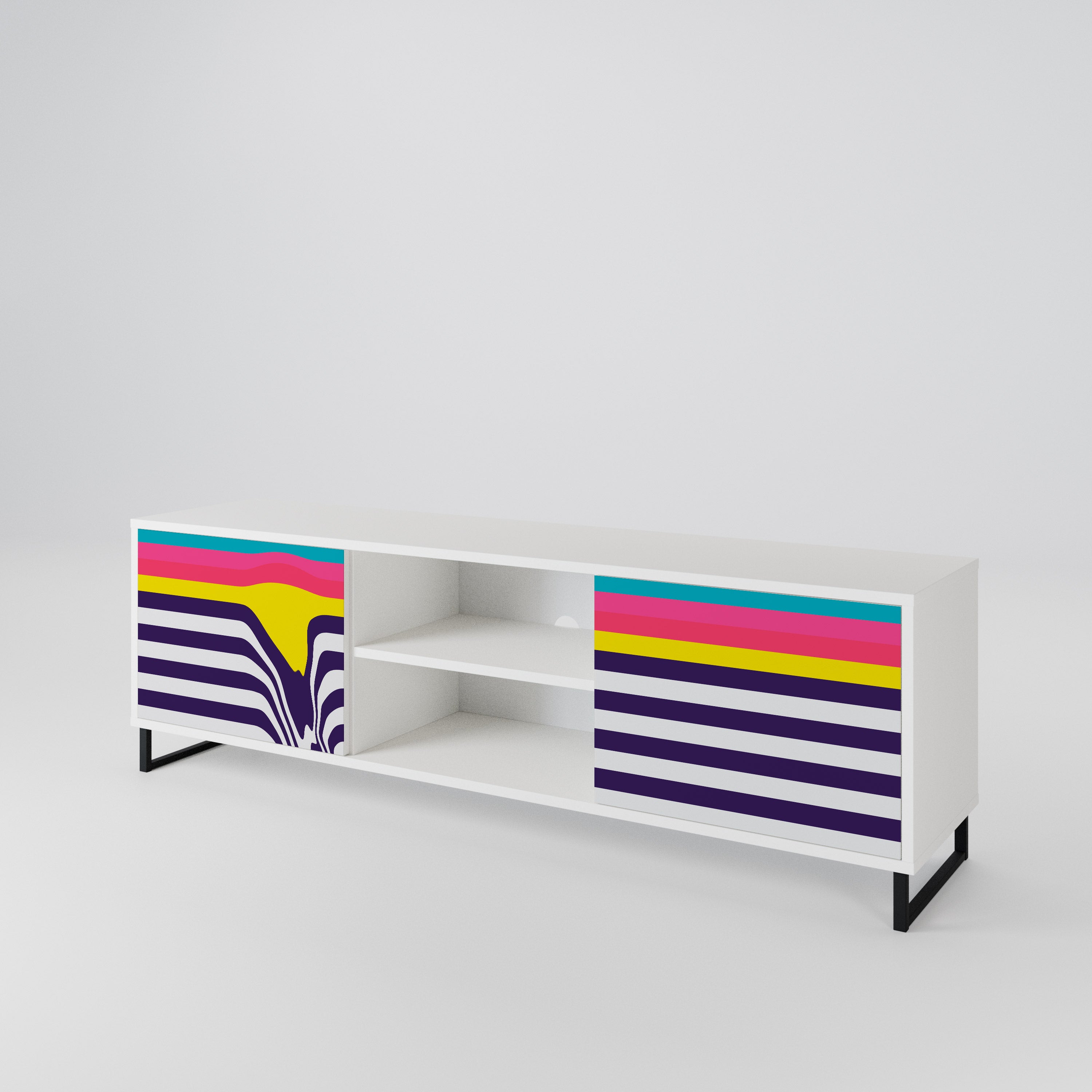 TONE COLLAPSE 2-Door TV Cabinet