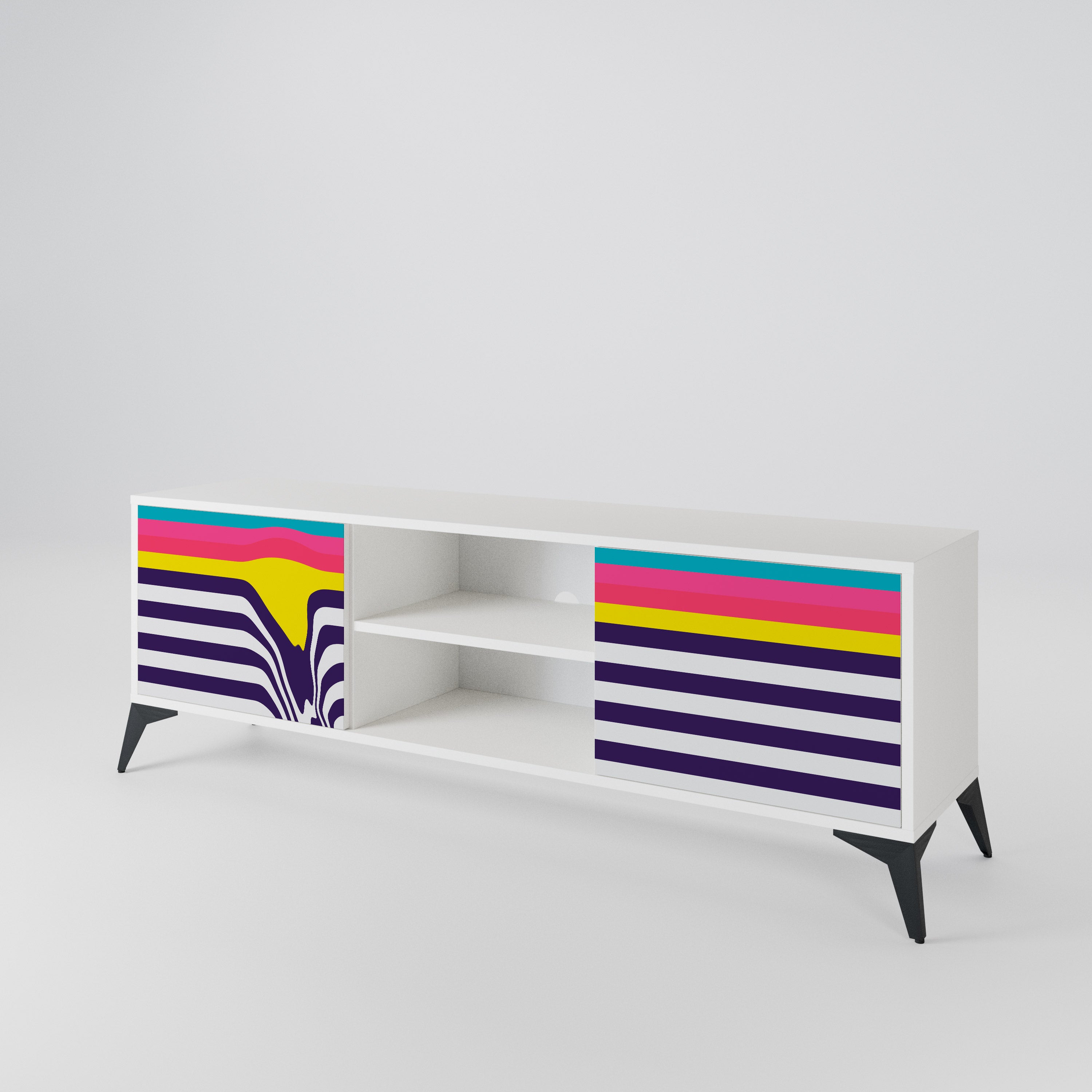 TONE COLLAPSE 2-Door TV Cabinet