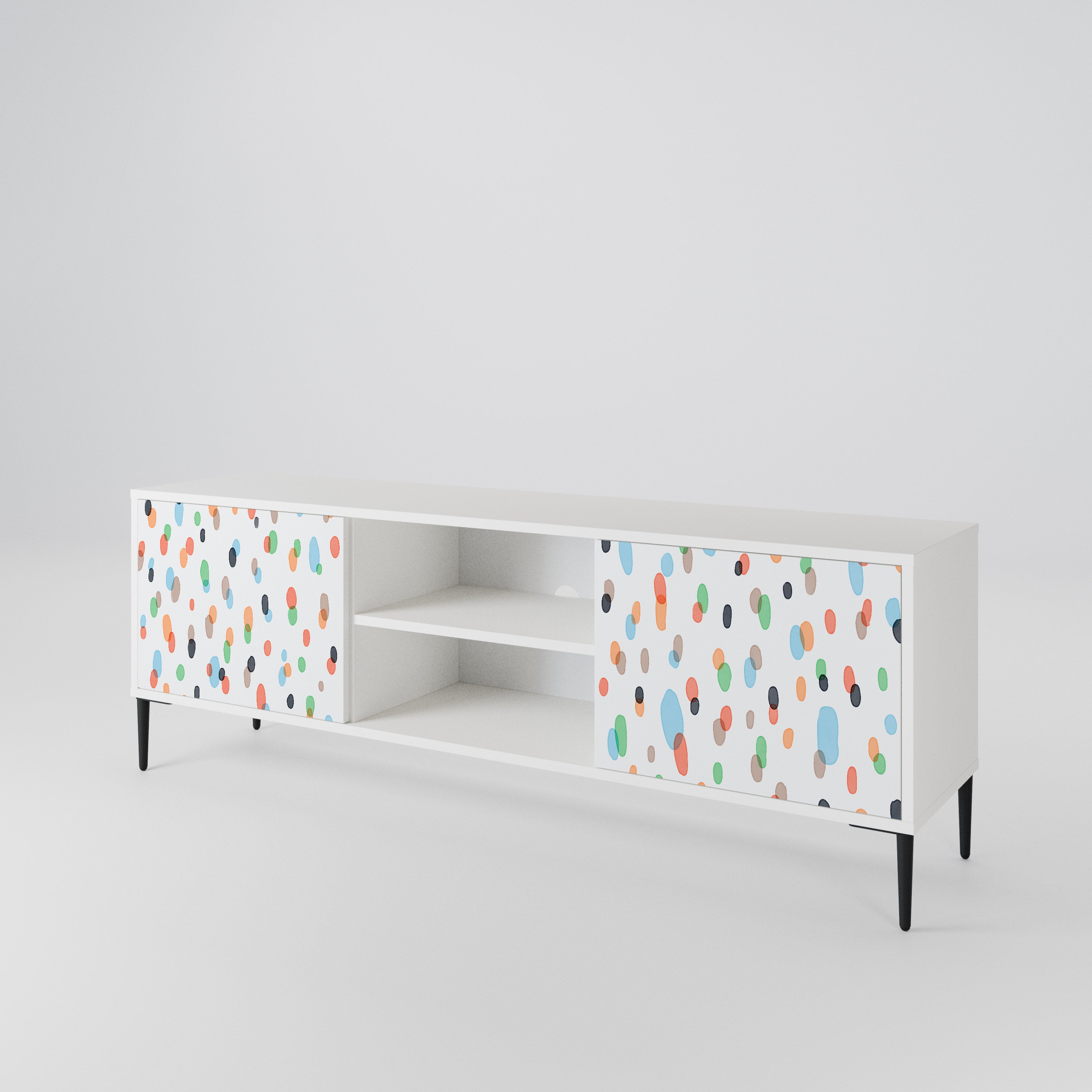 ENERGETIC SPOTS 2-Door TV Cabinet
