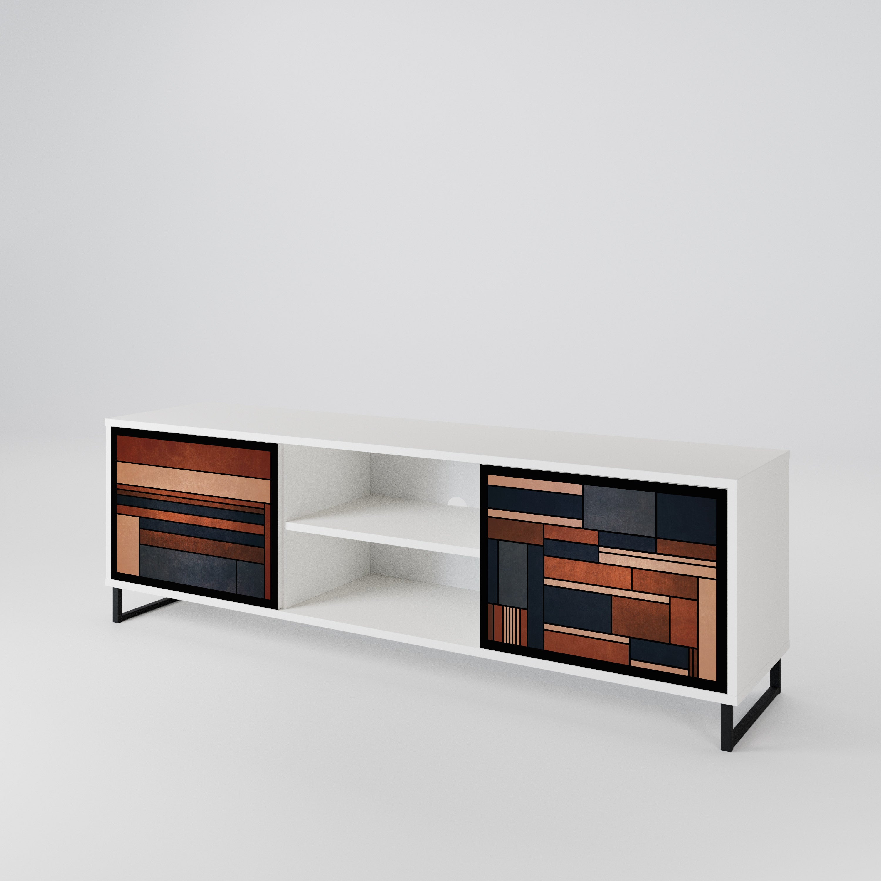 INTREPID FORMATION 2-Door TV Cabinet