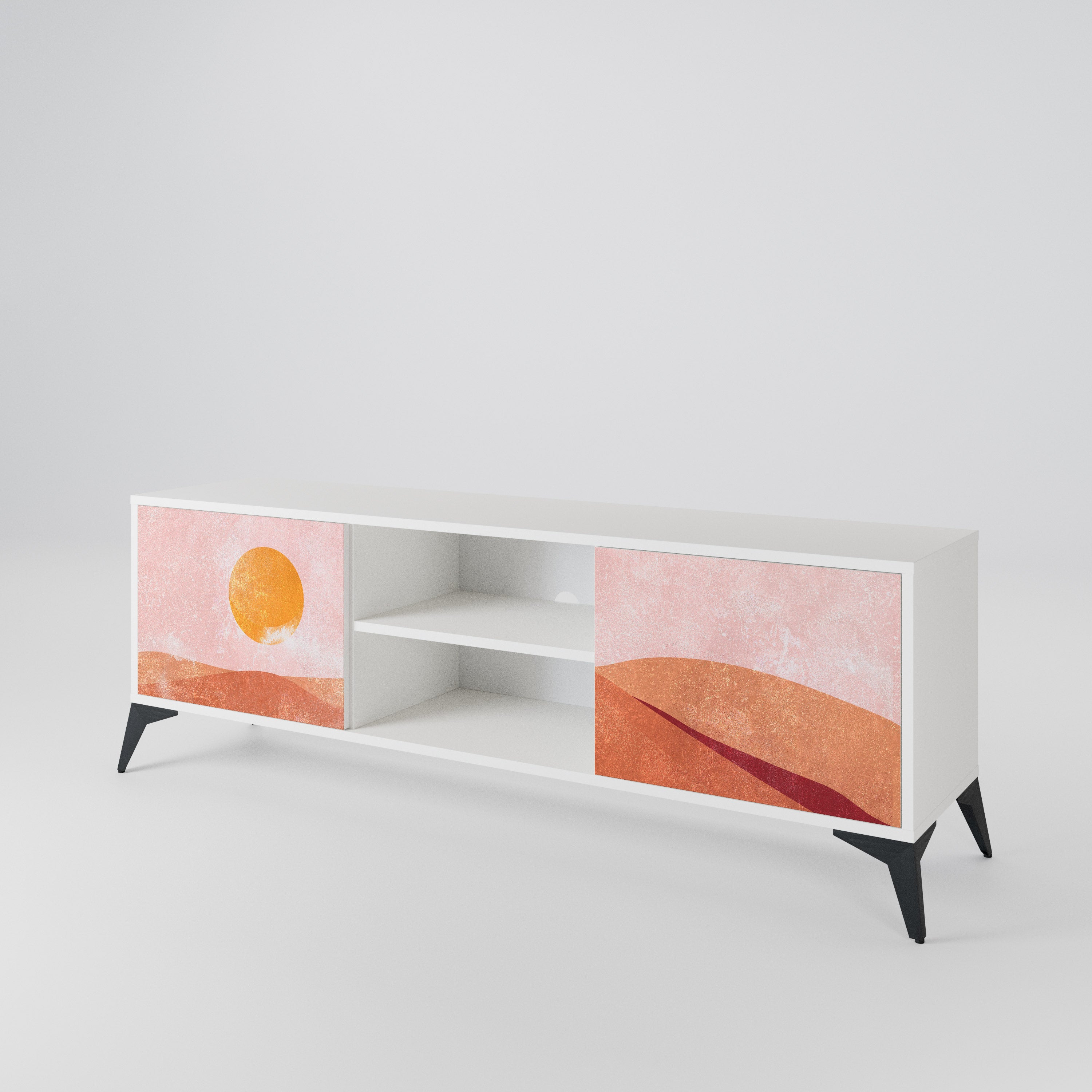 LUMINOUS SUNLIGHT 2-Door TV Cabinet