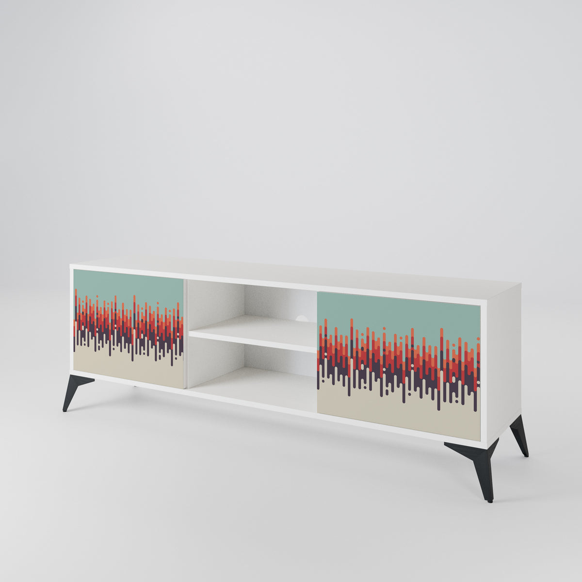 CHROMA CONTOURS 2-Door TV Cabinet