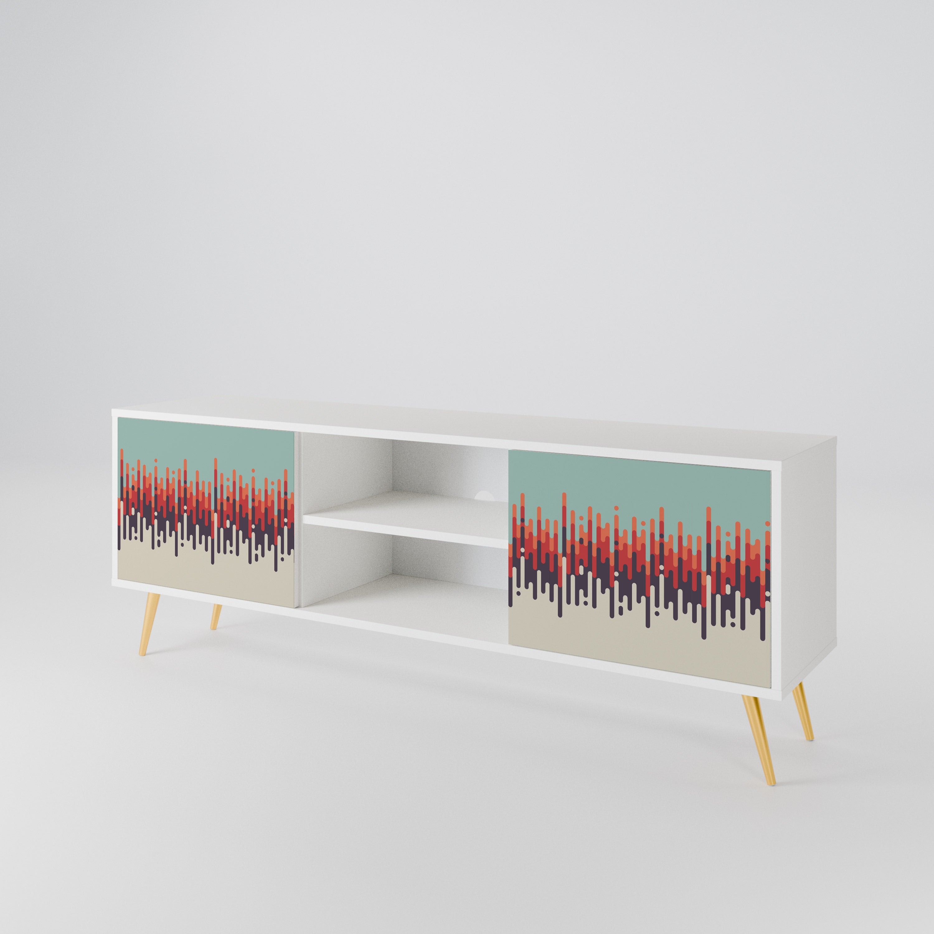 CHROMA CONTOURS 2-Door TV Cabinet