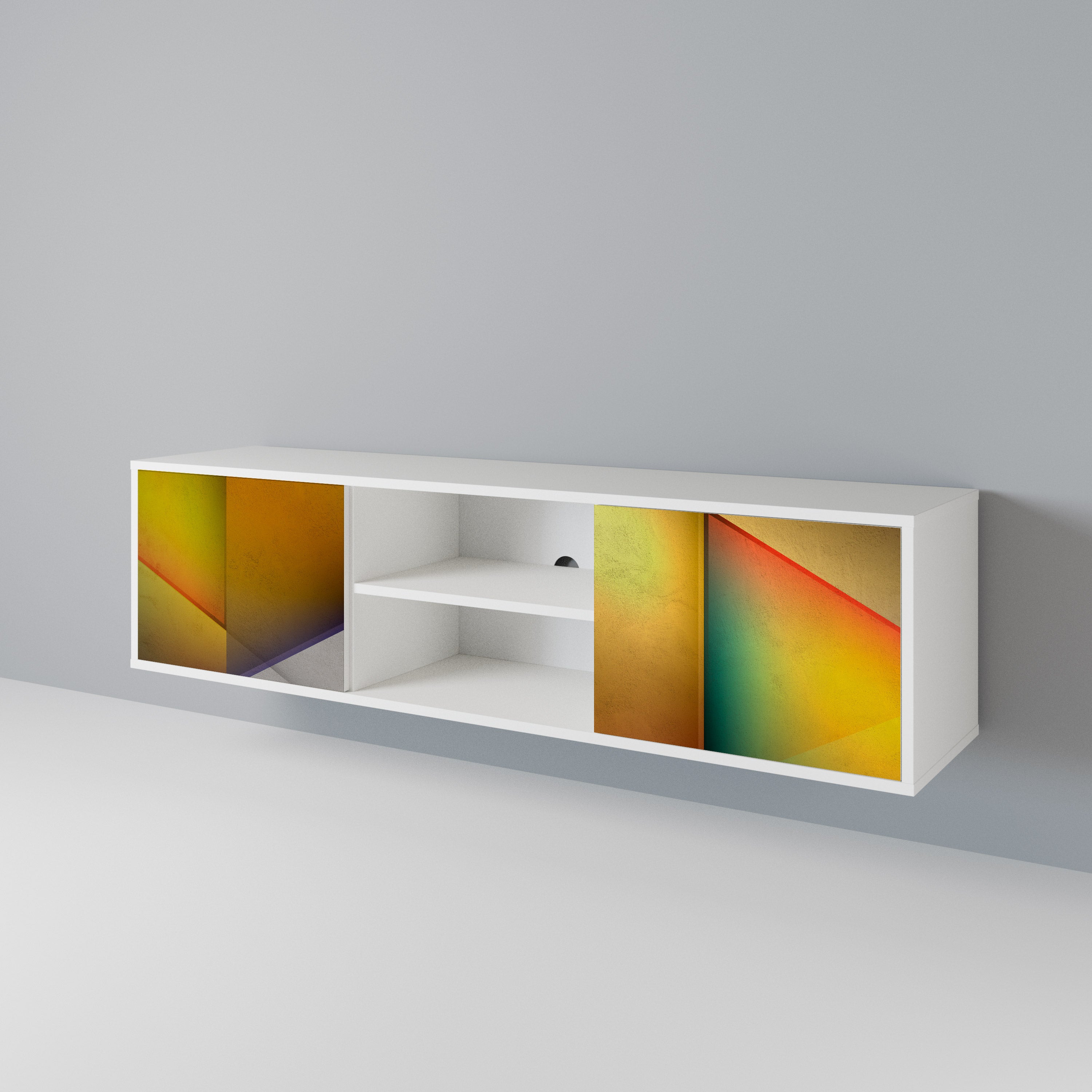 PIERCING SHARPNESS 2-Door TV Cabinet