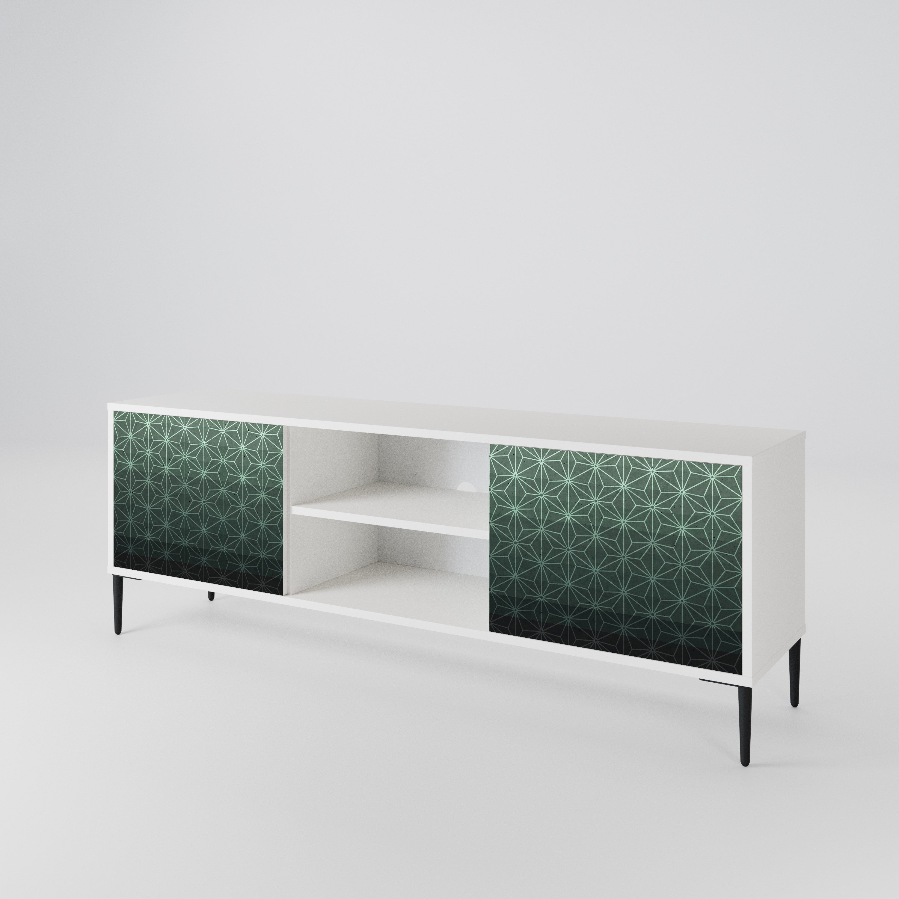 ORNAMENTAL GLIMMER 2-Door TV Cabinet