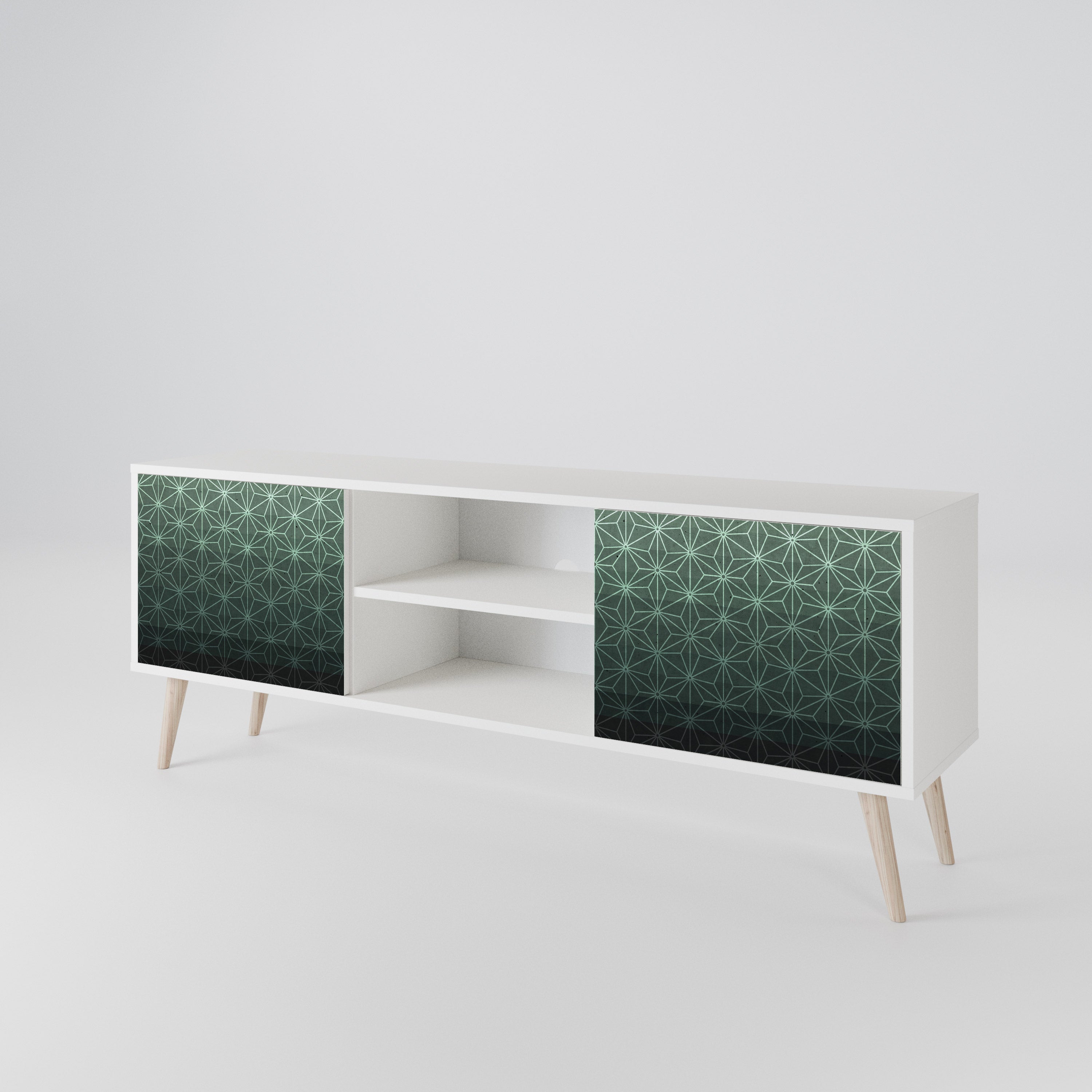 ORNAMENTAL GLIMMER 2-Door TV Cabinet