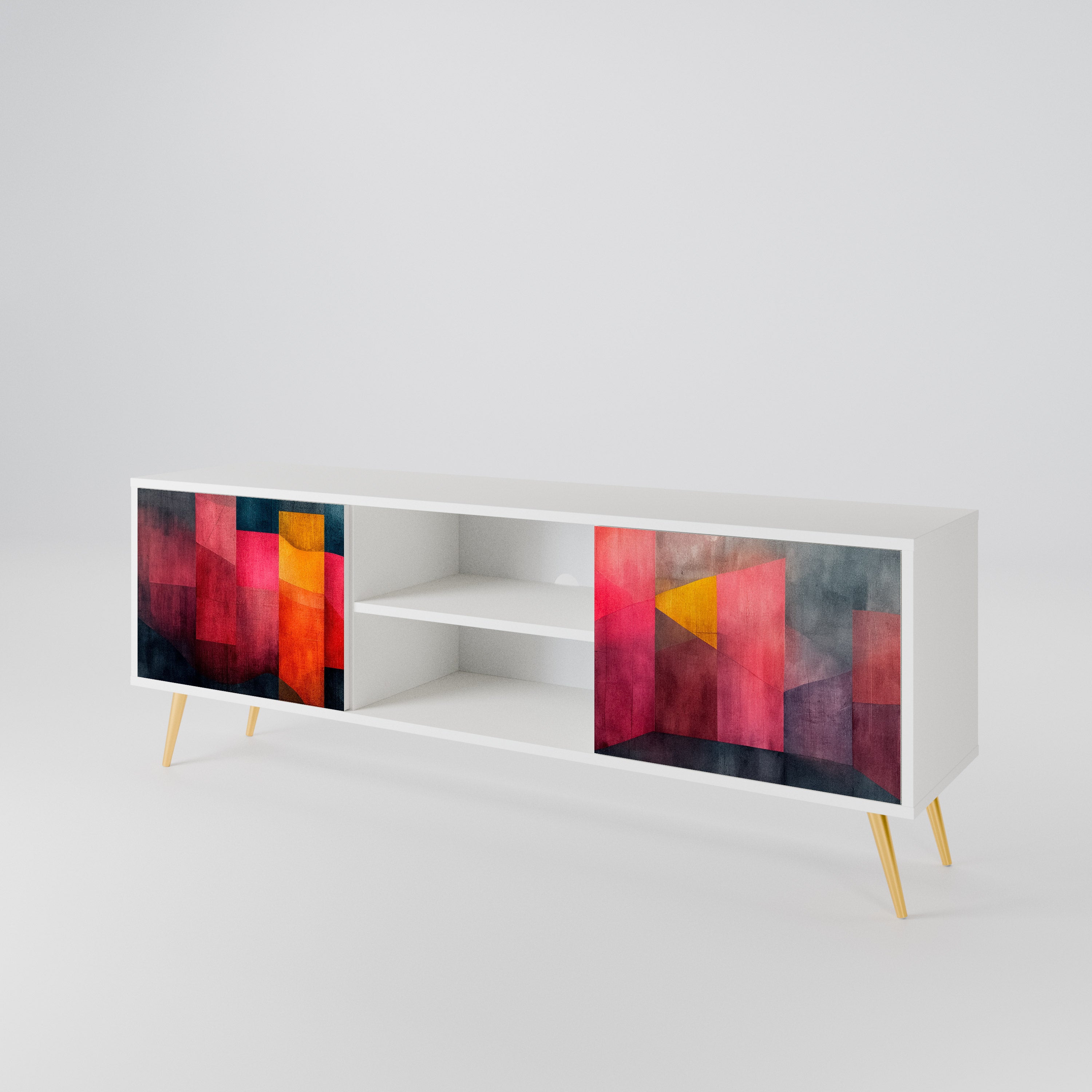 COLORFUL SOUNDS 2-Door TV Cabinet