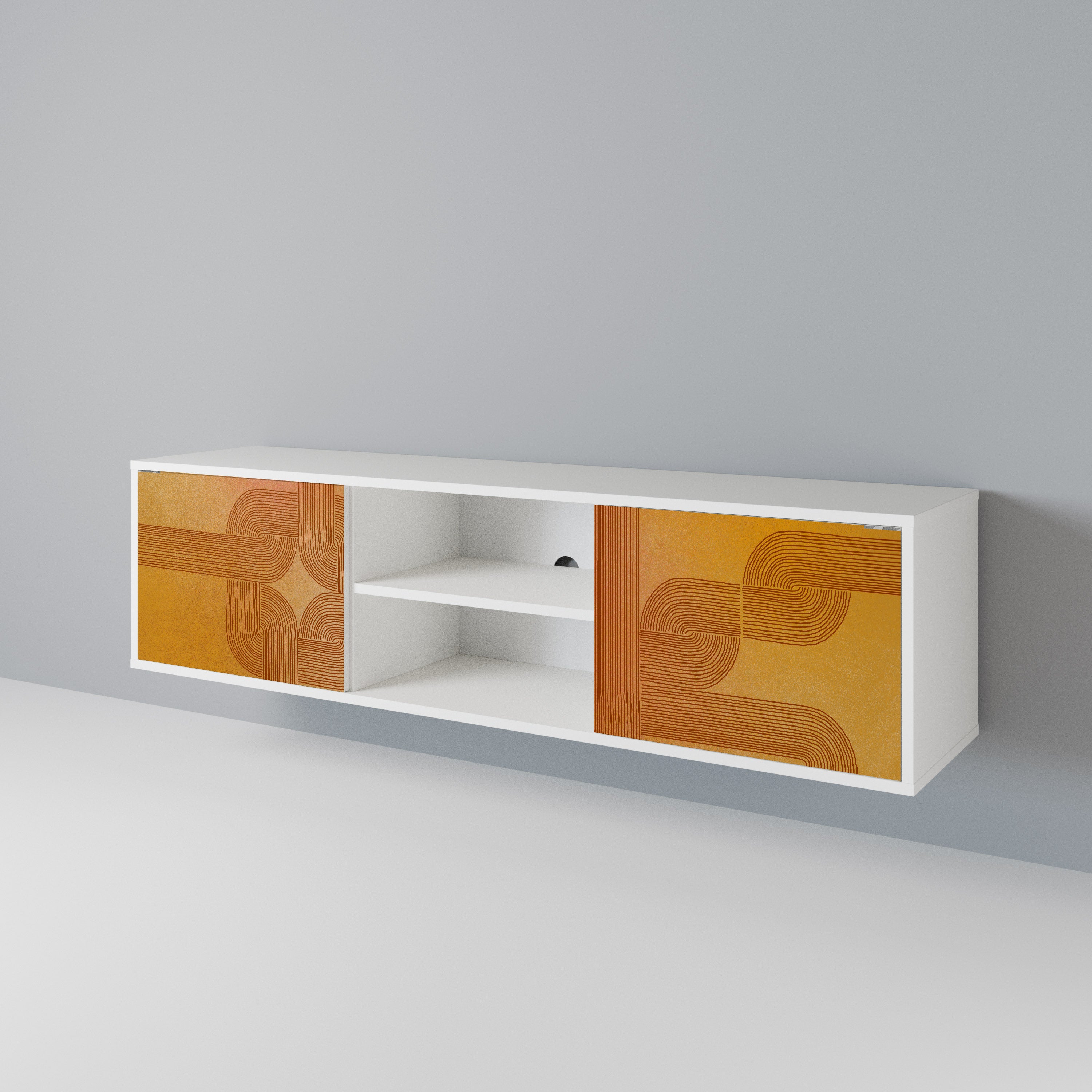 STRENGTHENING RELATION 2-Door TV Cabinet