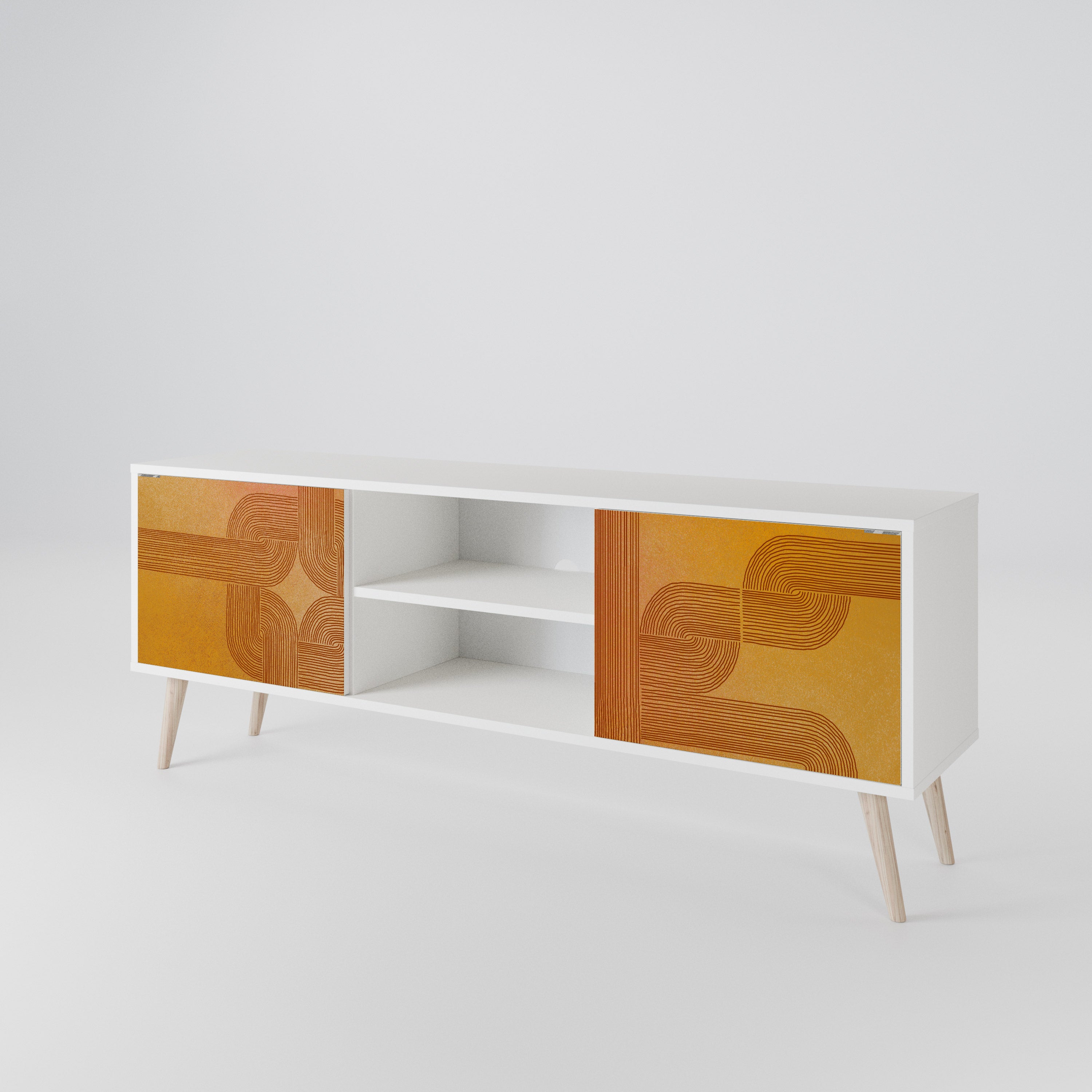 STRENGTHENING RELATION 2-Door TV Cabinet