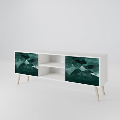 POLYGONAL FLOATING Έπιπλο τηλεόρασης 2-θυρών
