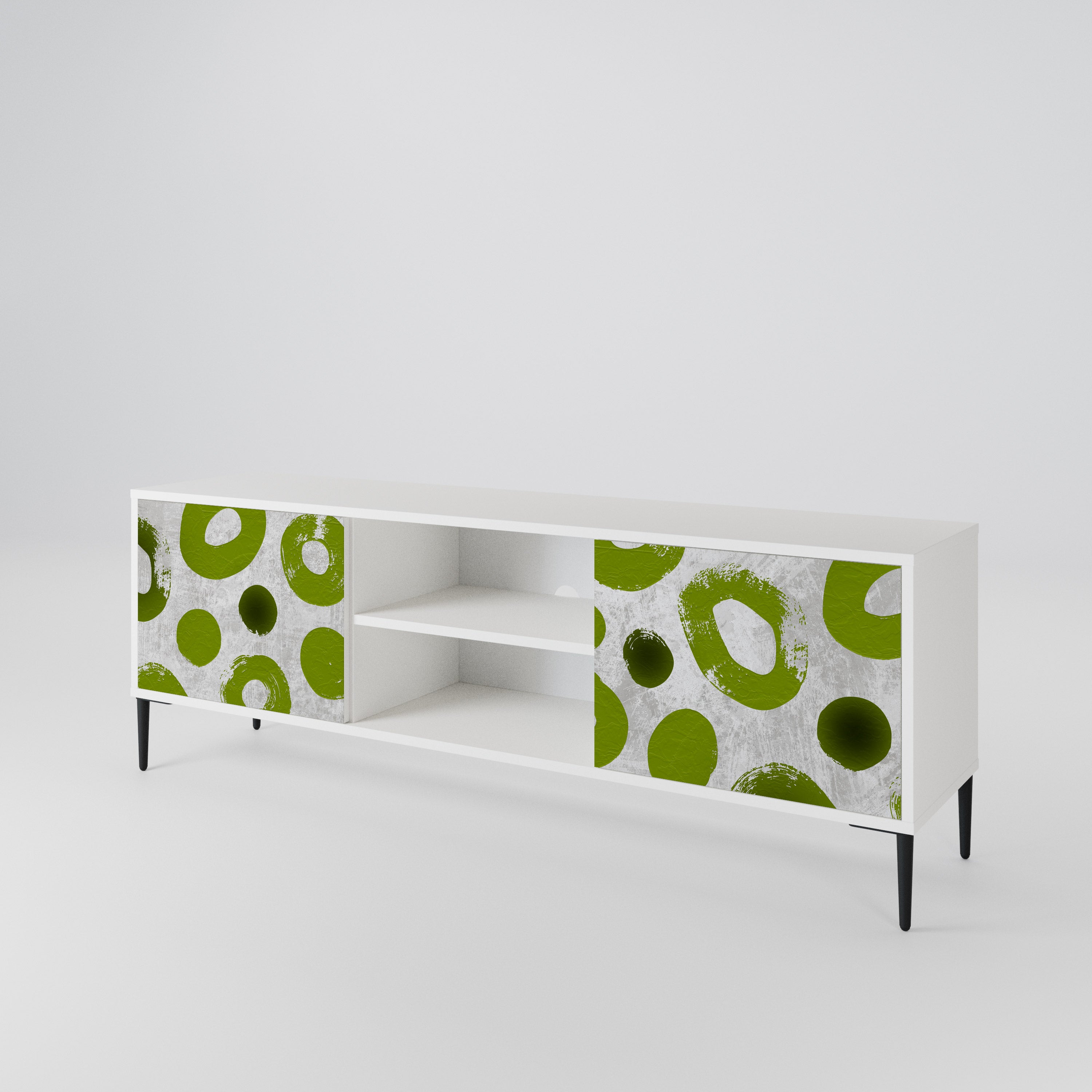 GREEN RHAPSODY 2-Door TV Cabinet