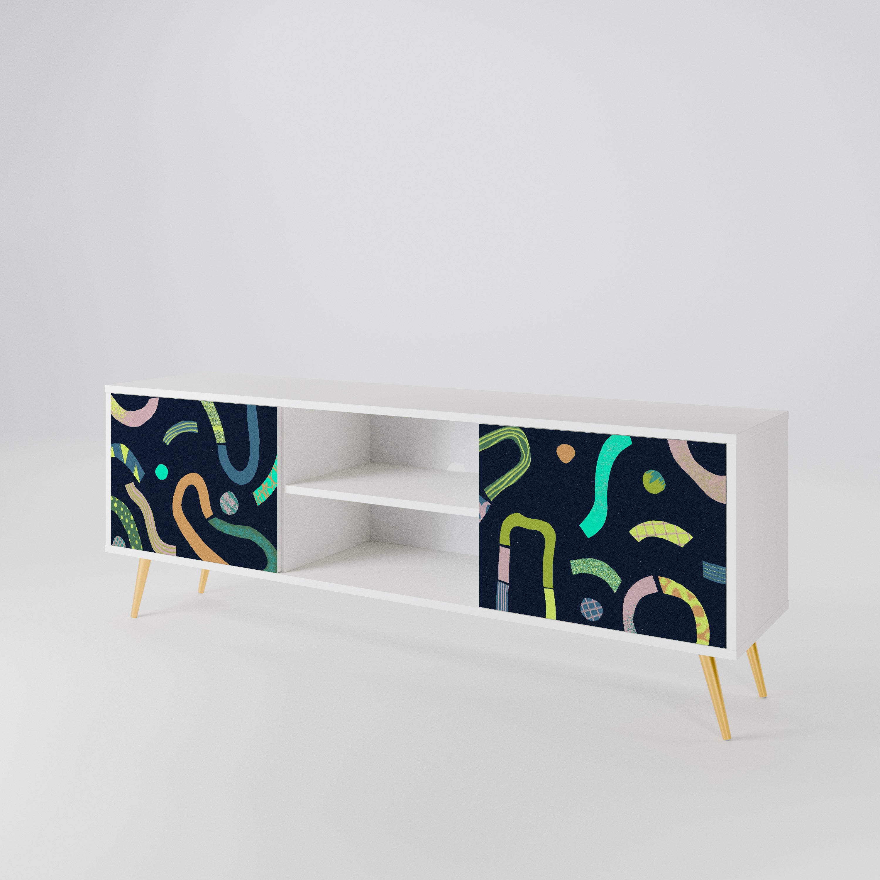 CONTRAST DANCE 2-Door TV Cabinet