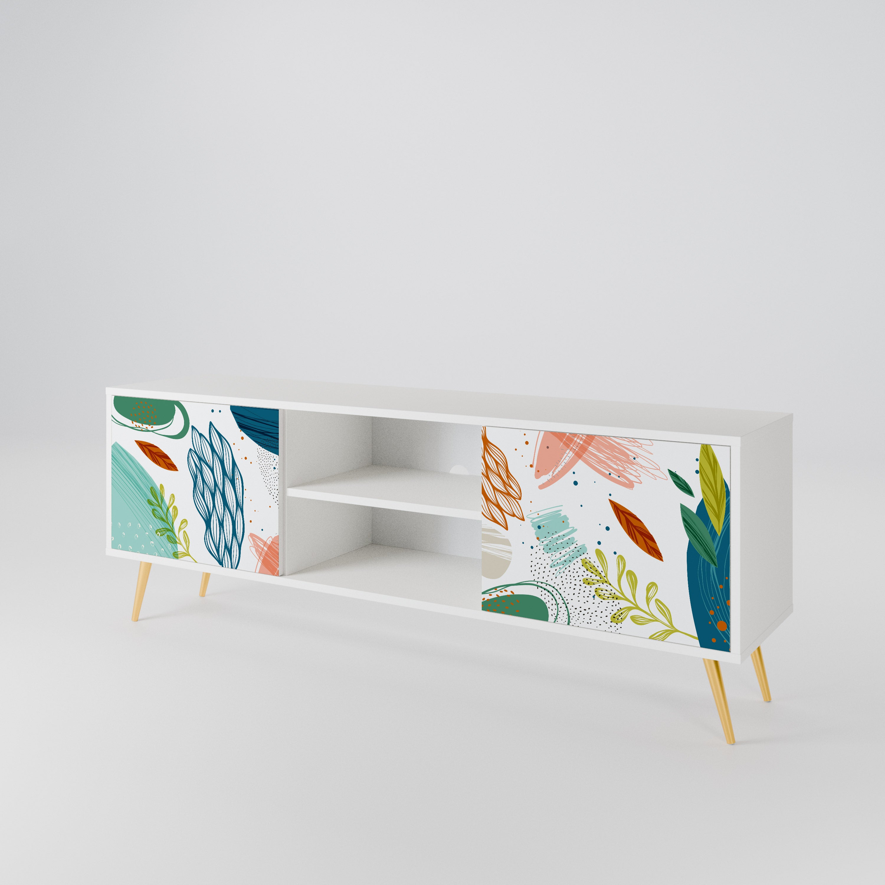 BOTANICAL HURRICANE 2-Door TV Cabinet