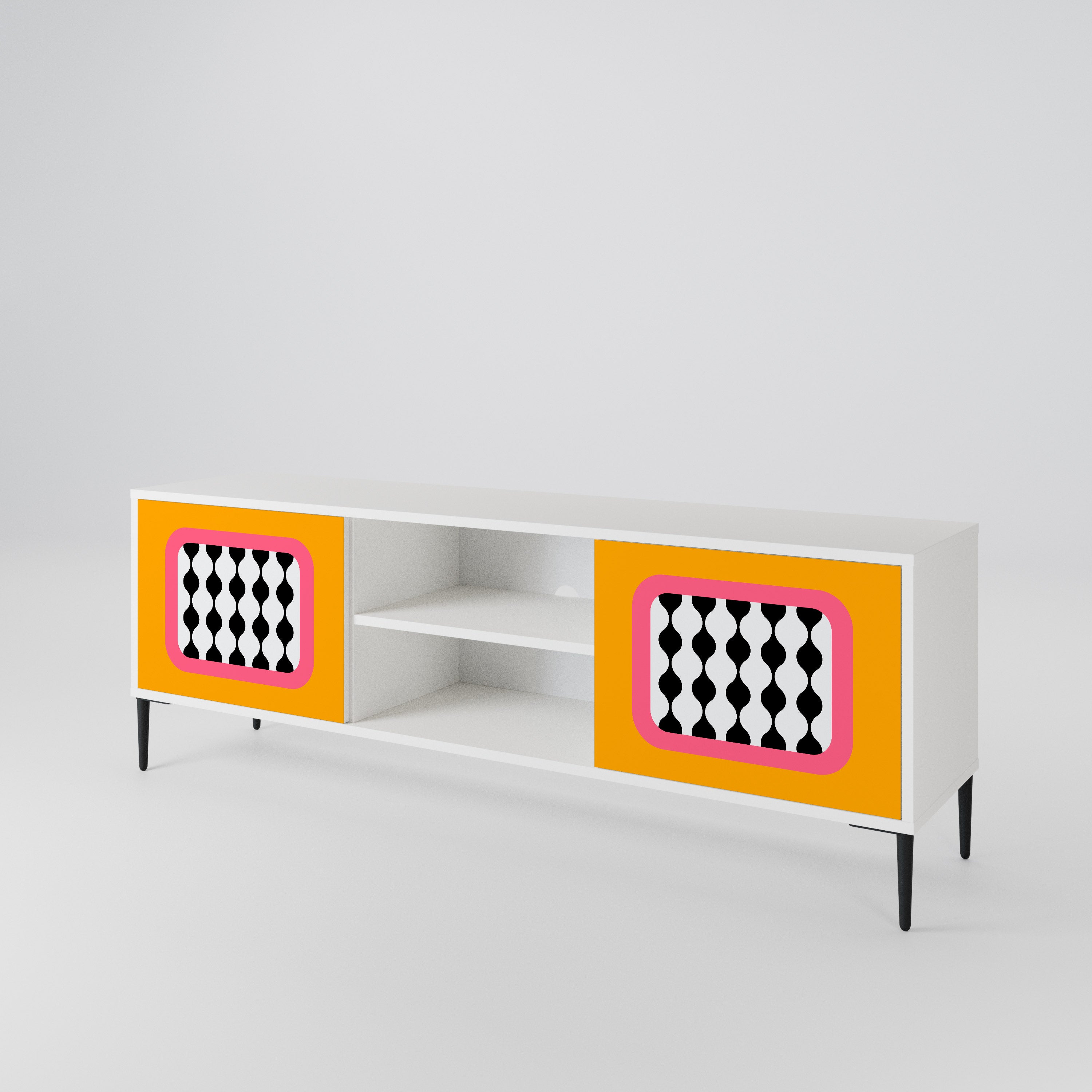 TEARS IN HEAVEN 2-Door TV Cabinet
