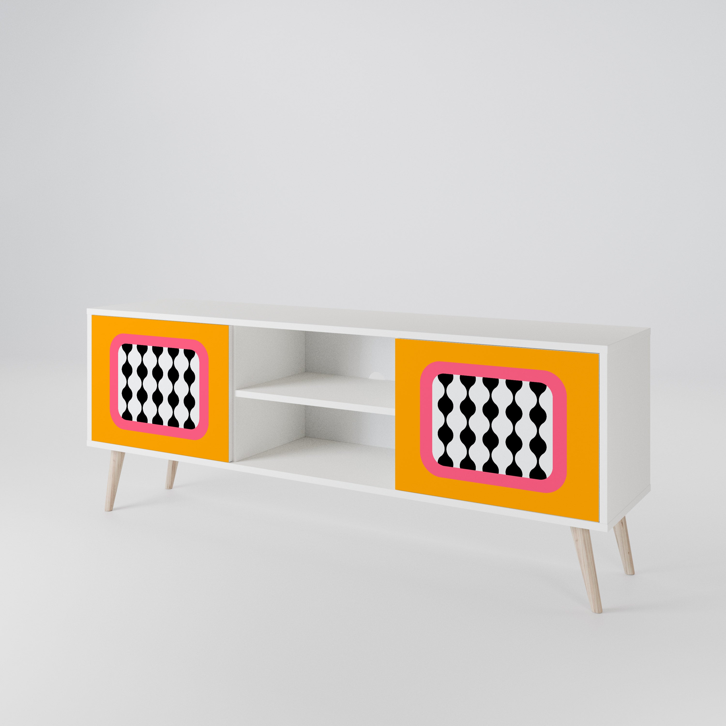 TEARS IN HEAVEN 2-Door TV Cabinet