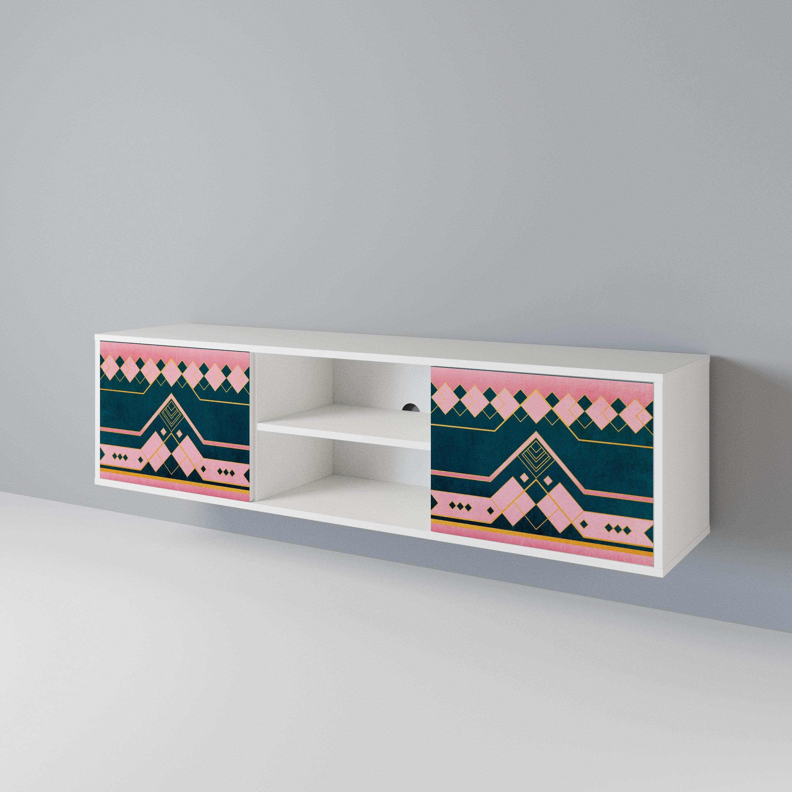ROYAL COMPOSITION 2-Door TV Cabinet