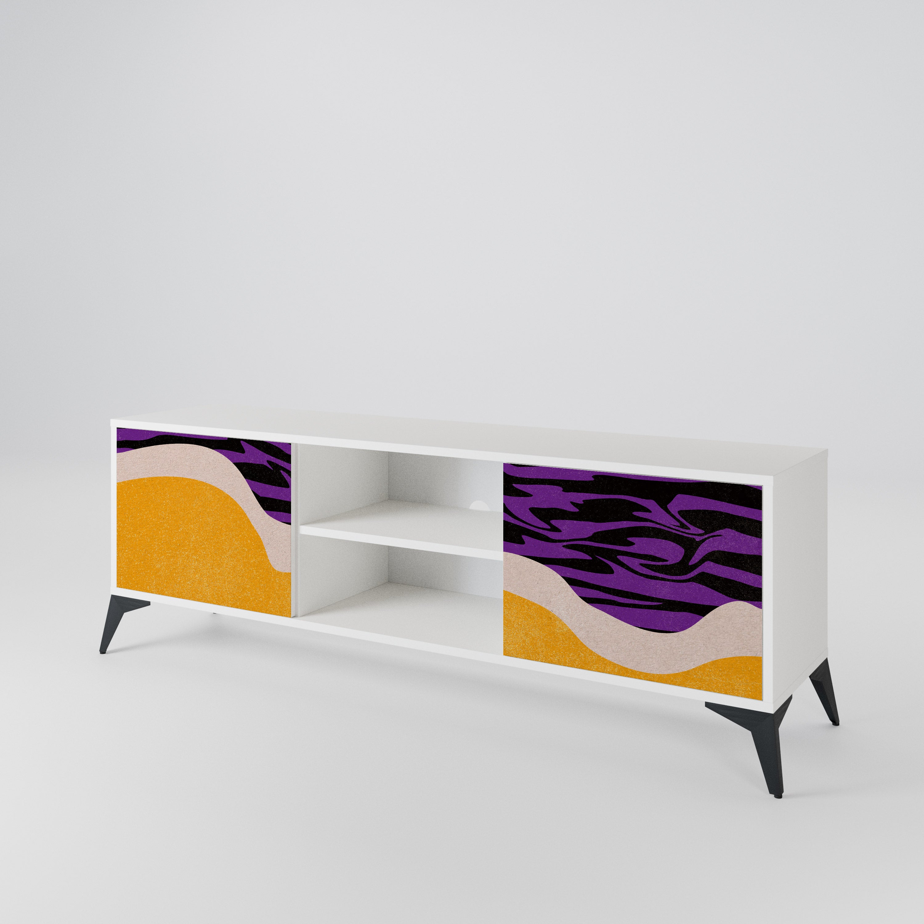 INDEPENDENT BORDER 2-Door TV Cabinet