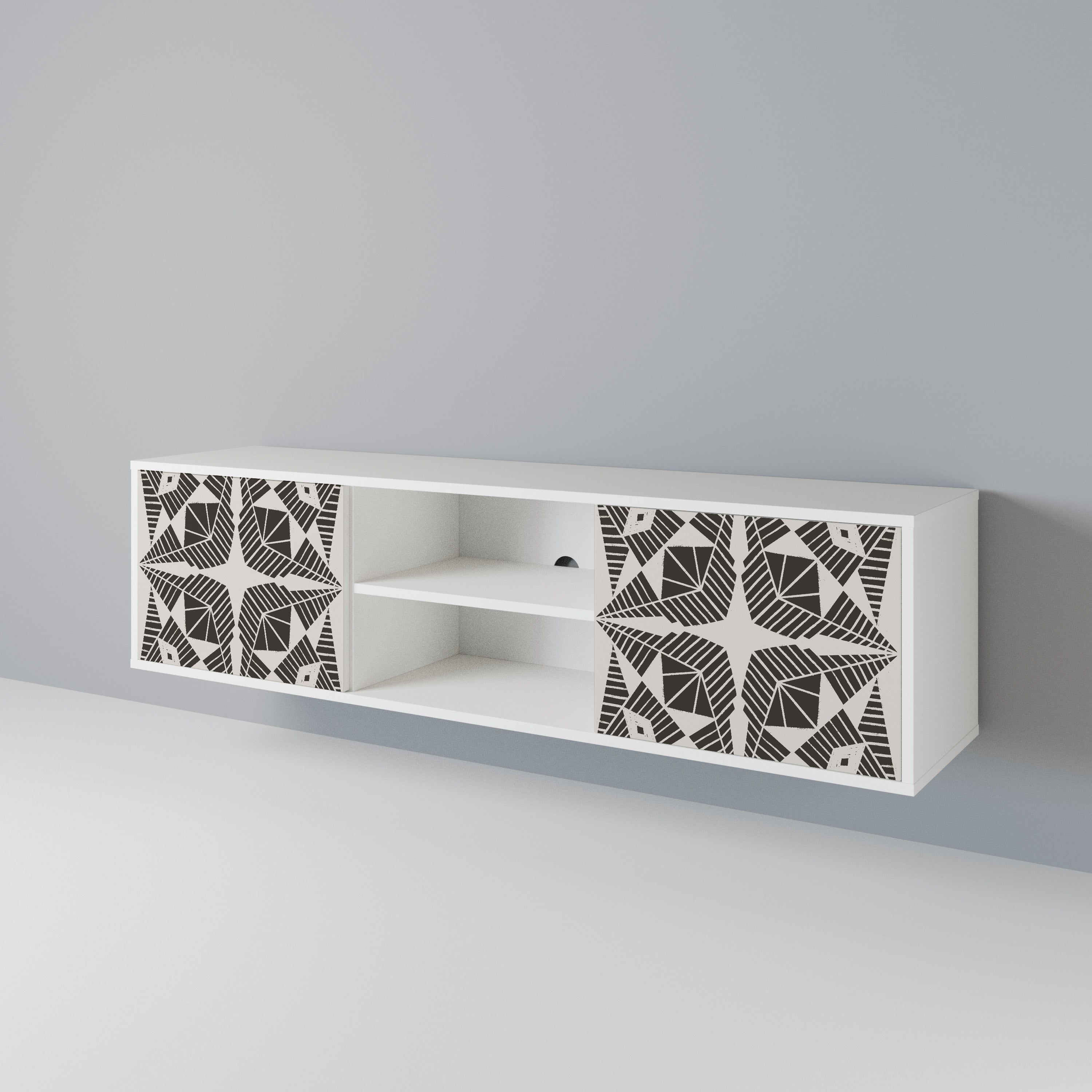 MONOCHROME NEXUS 2-Door TV Cabinet