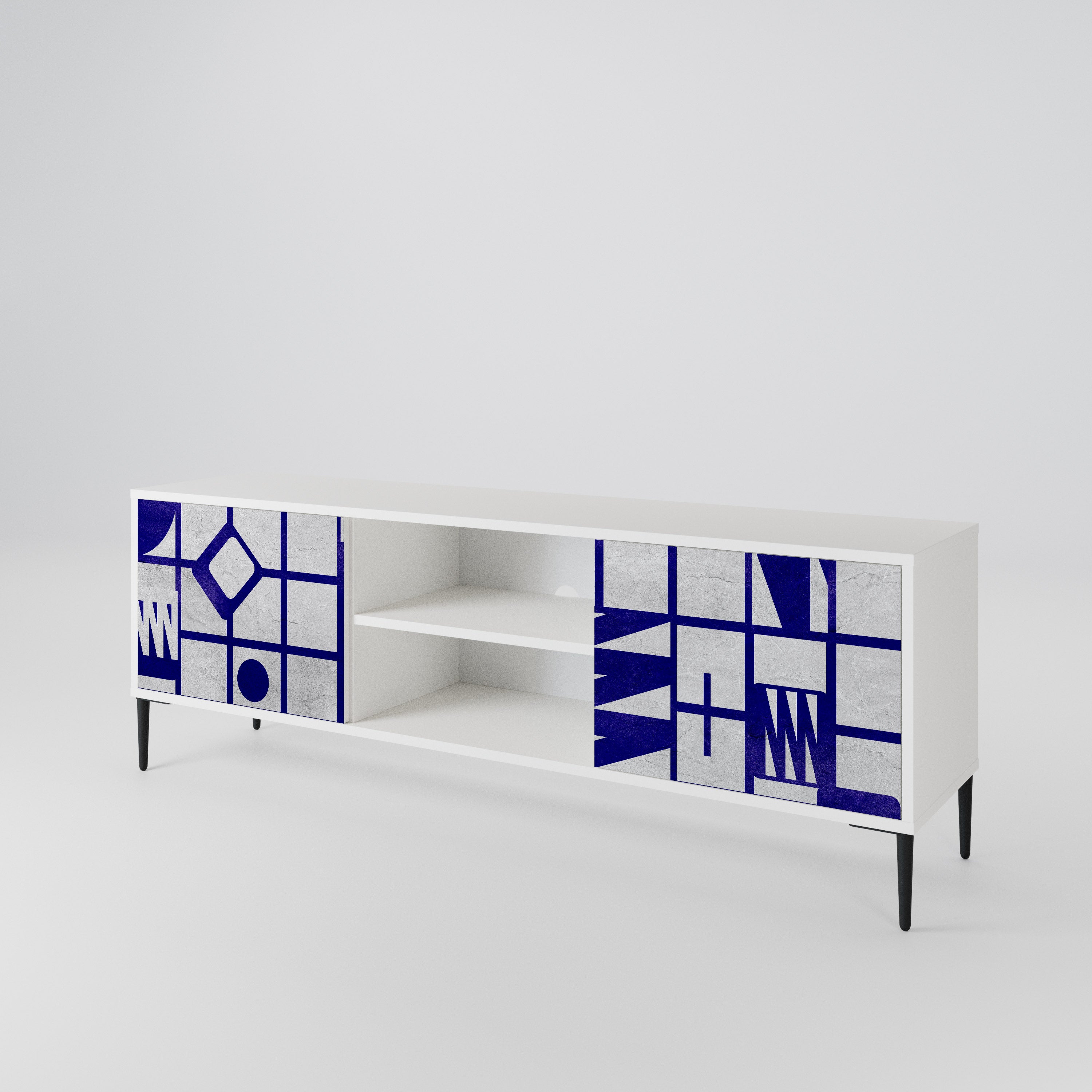 THE RIGHT PLACES 2-Door TV Cabinet