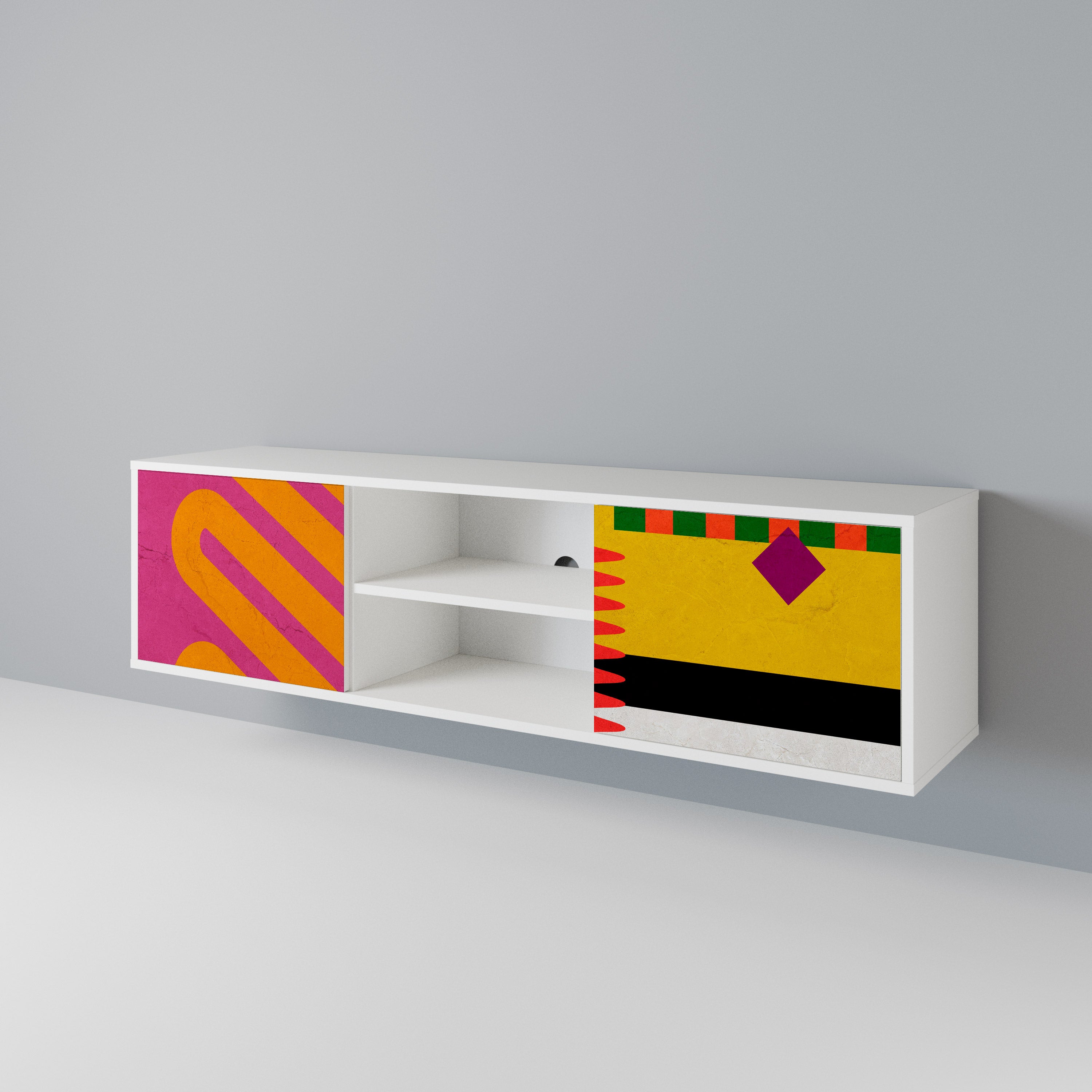 VIVID ART 2-Door TV Cabinet