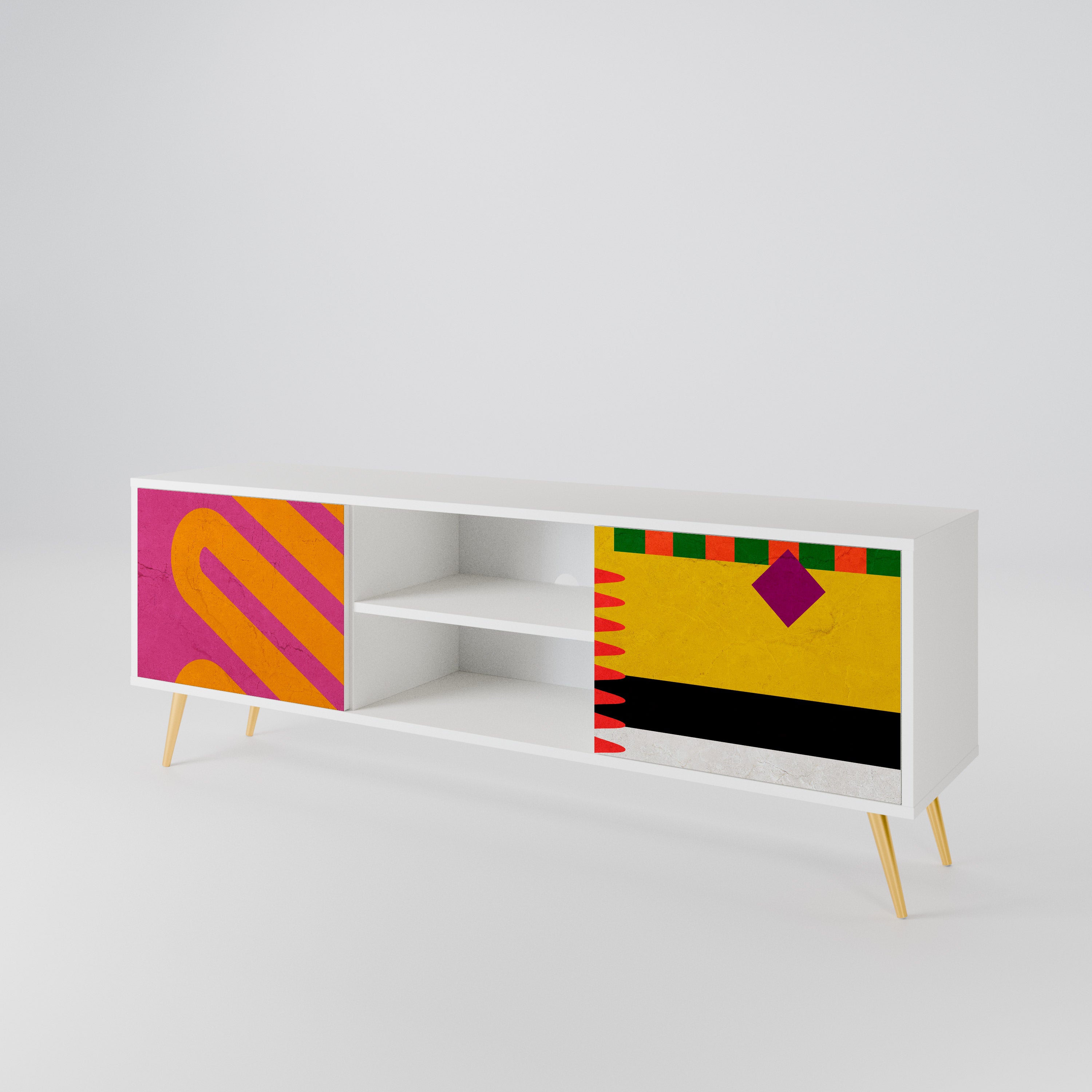 VIVID ART 2-Door TV Cabinet